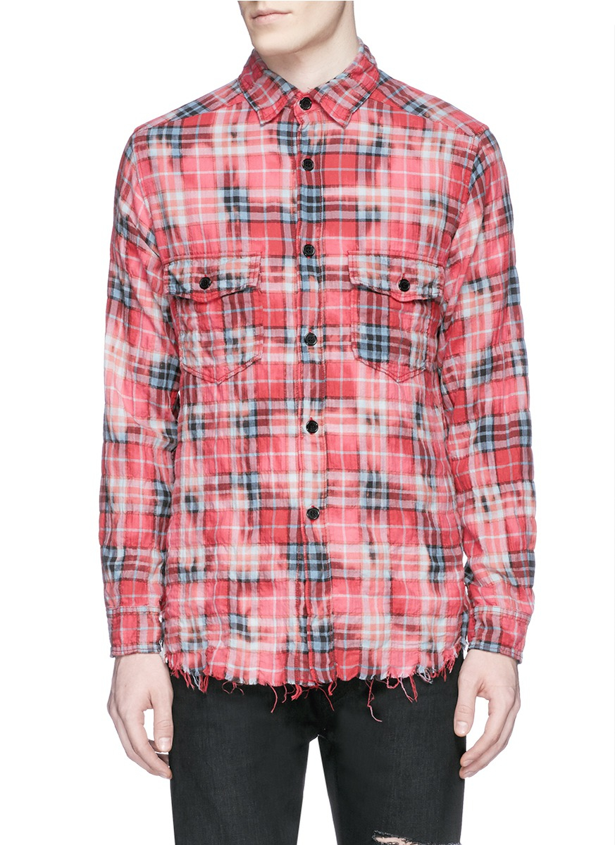 saint laurent flannel