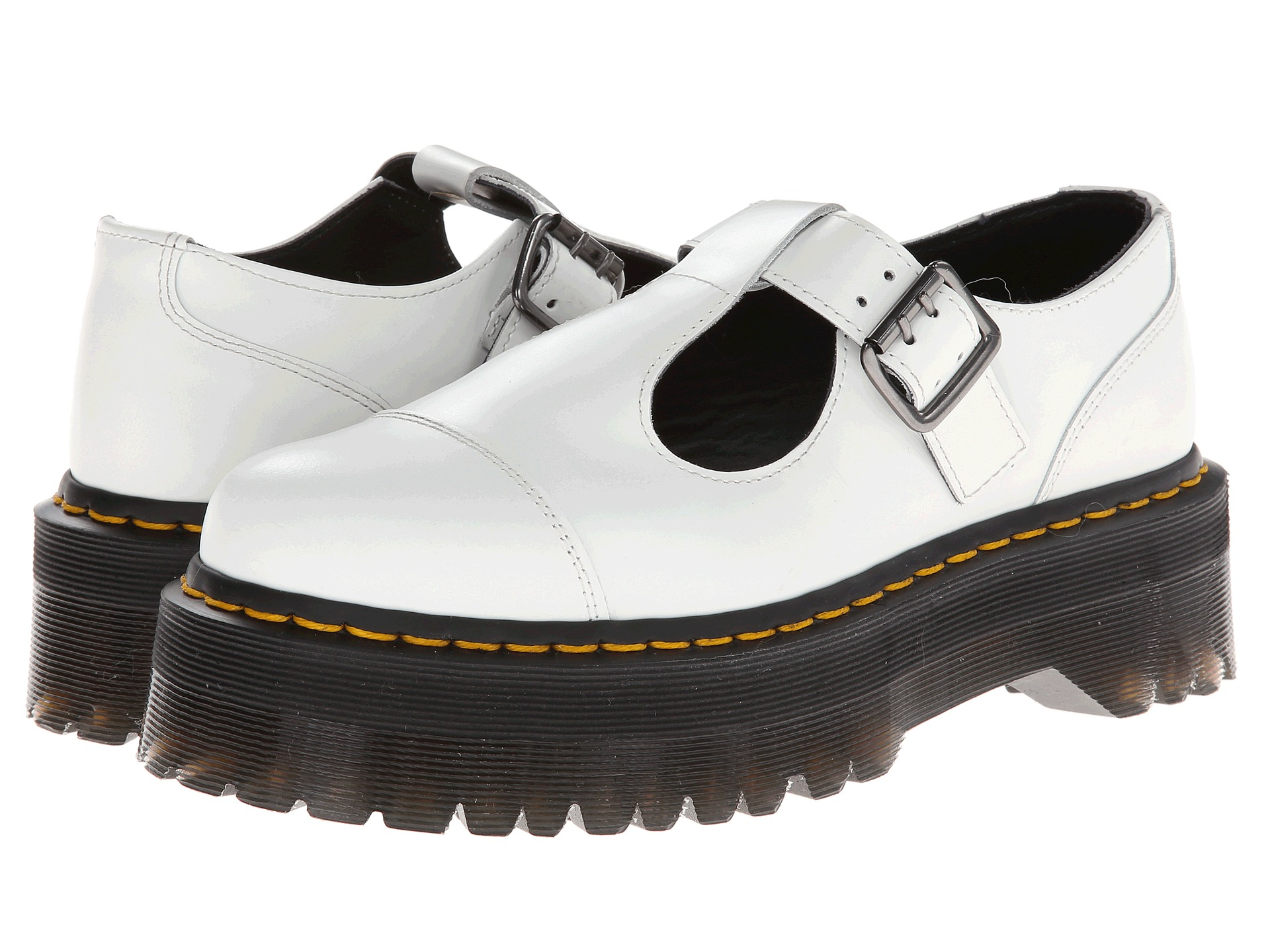 Dr. Martens Bethan Tbar in White | Lyst