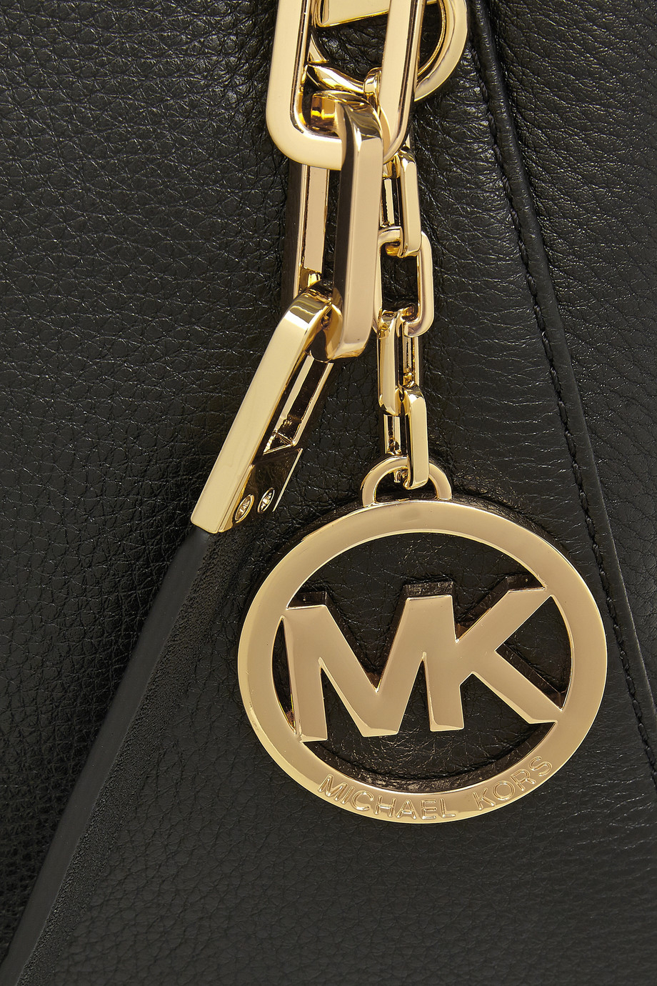 Michael michael kors Brooke Large TexturedLeather Shoulder Bag in