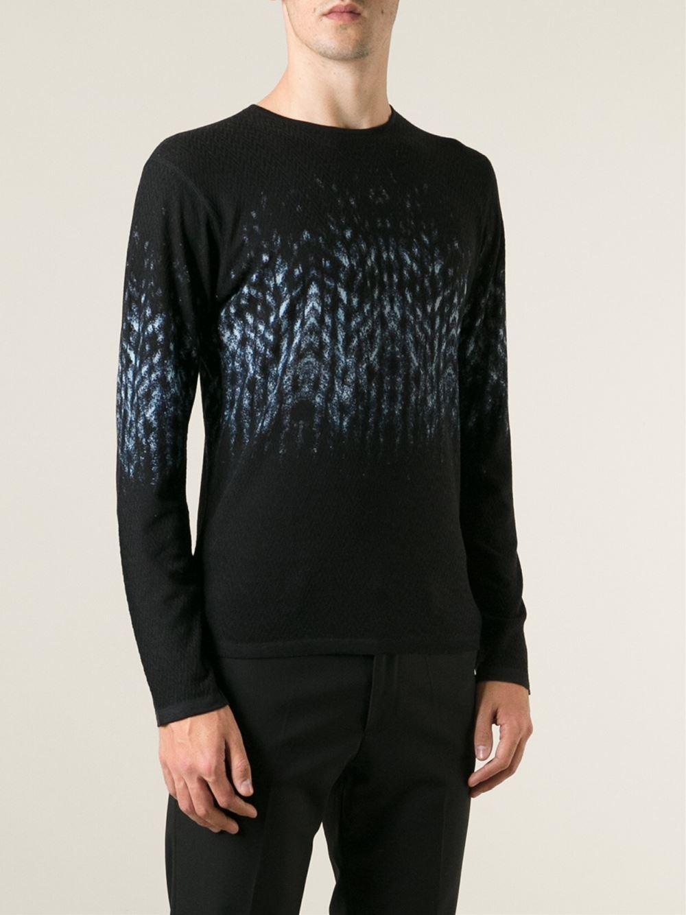 armani knit sweater