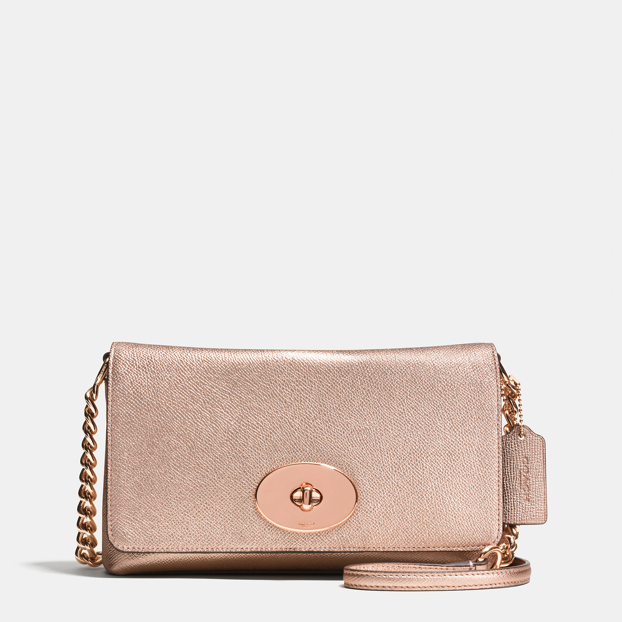 Coach Rose Gold Crossbody Bag IUCN Water