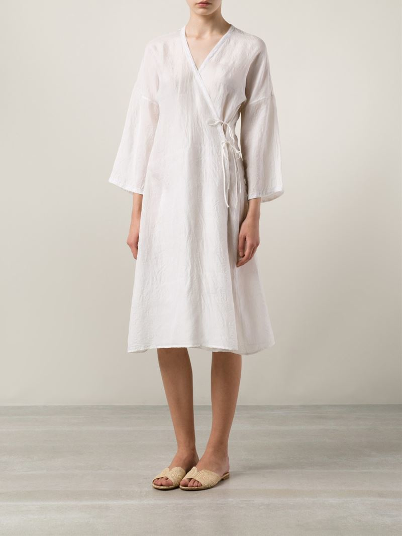 dosa wrap dress