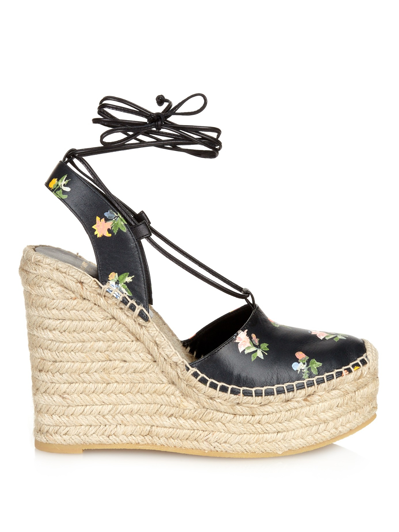 saint laurent wedge shoes