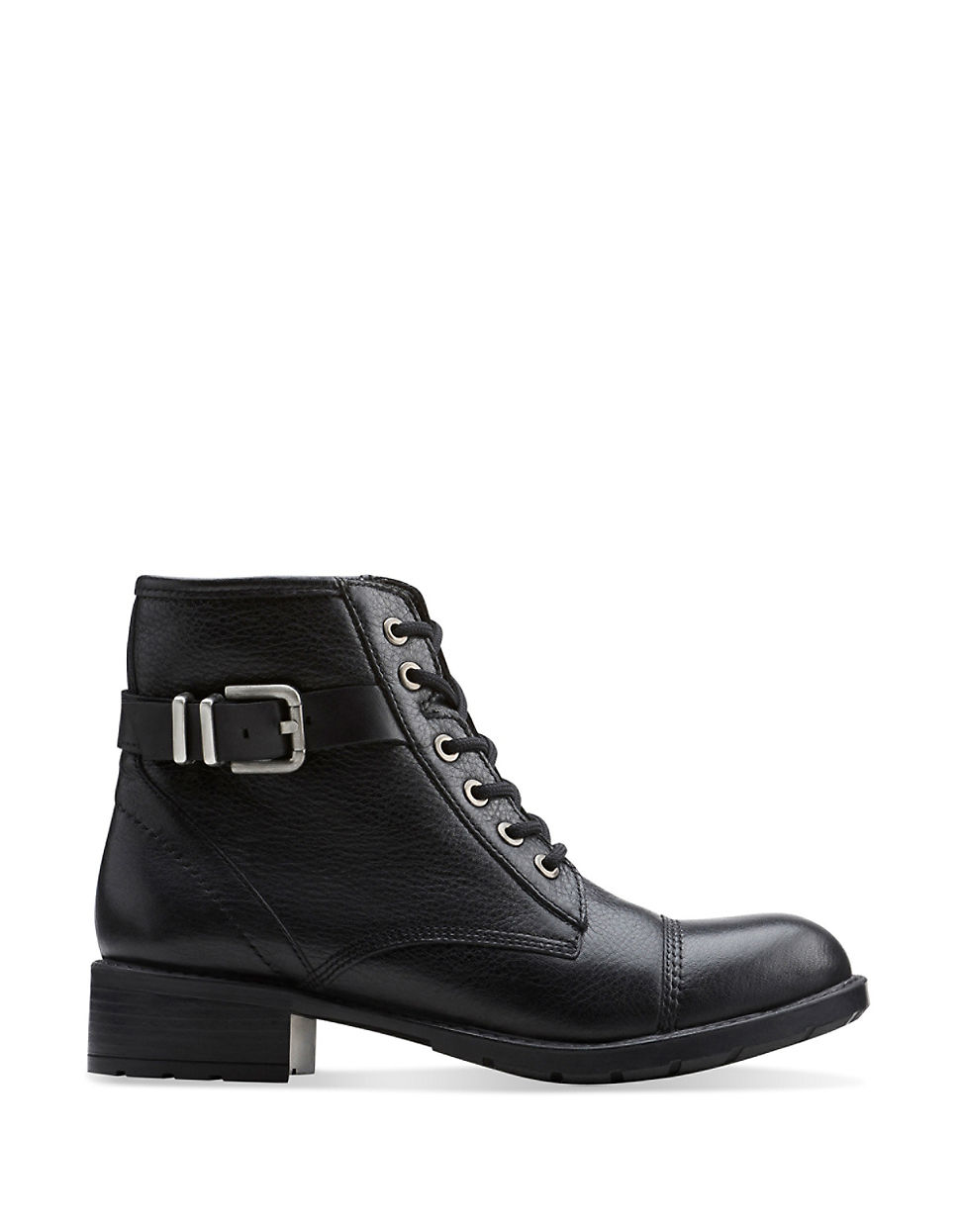 black steel toe boots