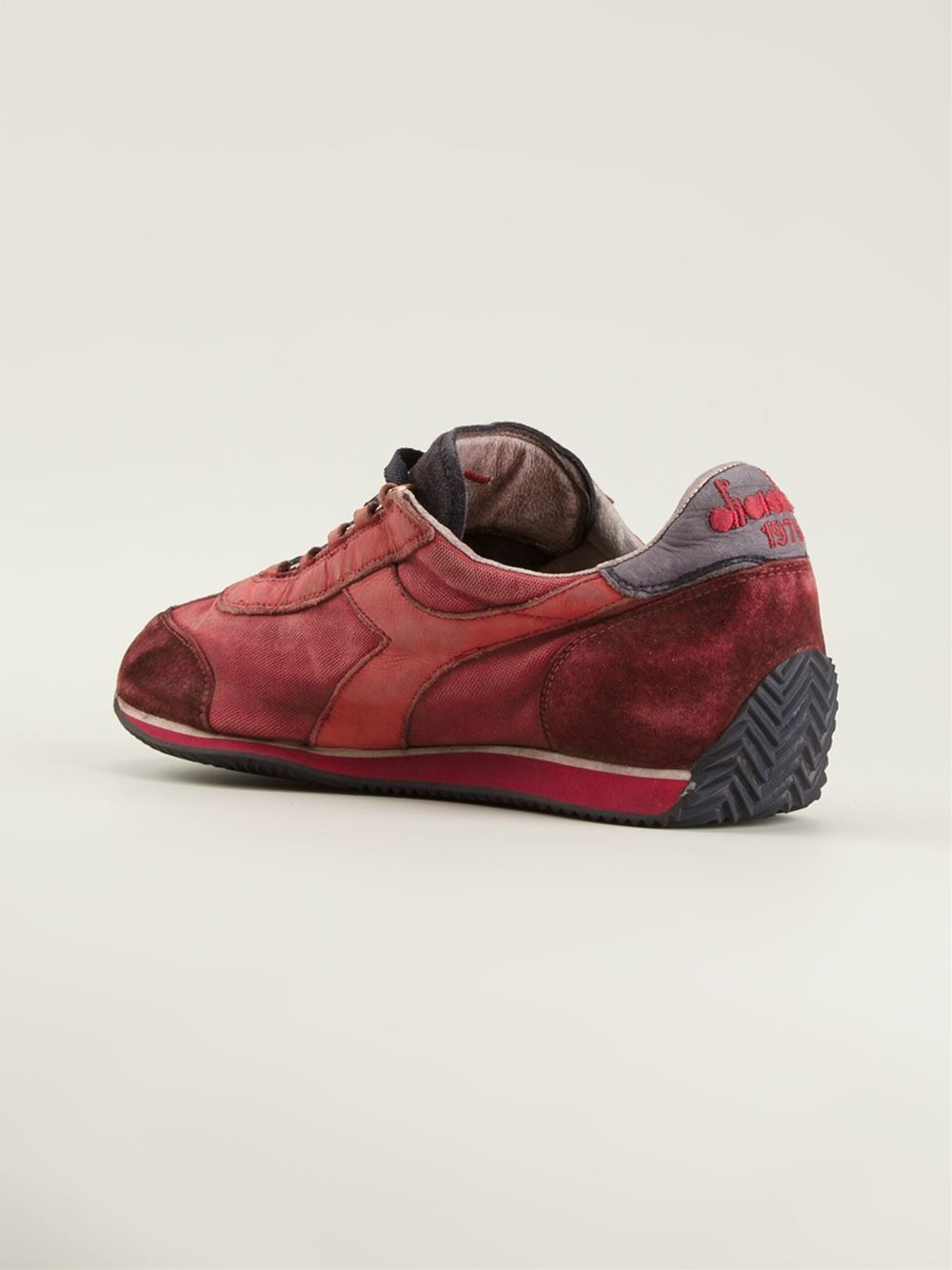 diadora red sneakers