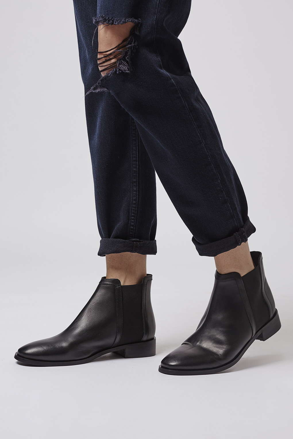 topshop flat boots