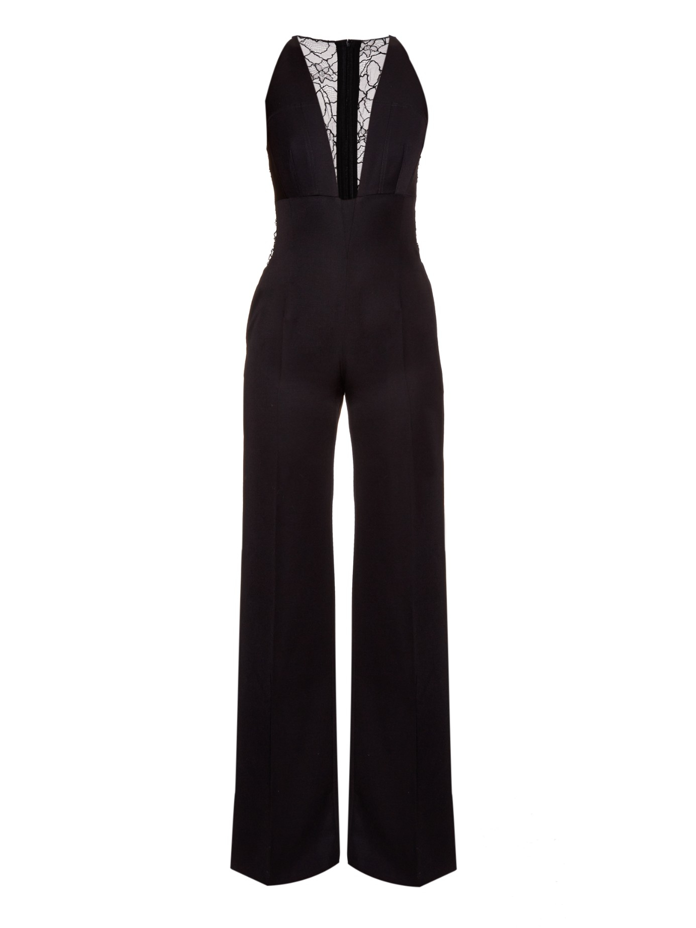 La Mania Rusis Lace-back Wide-leg 
