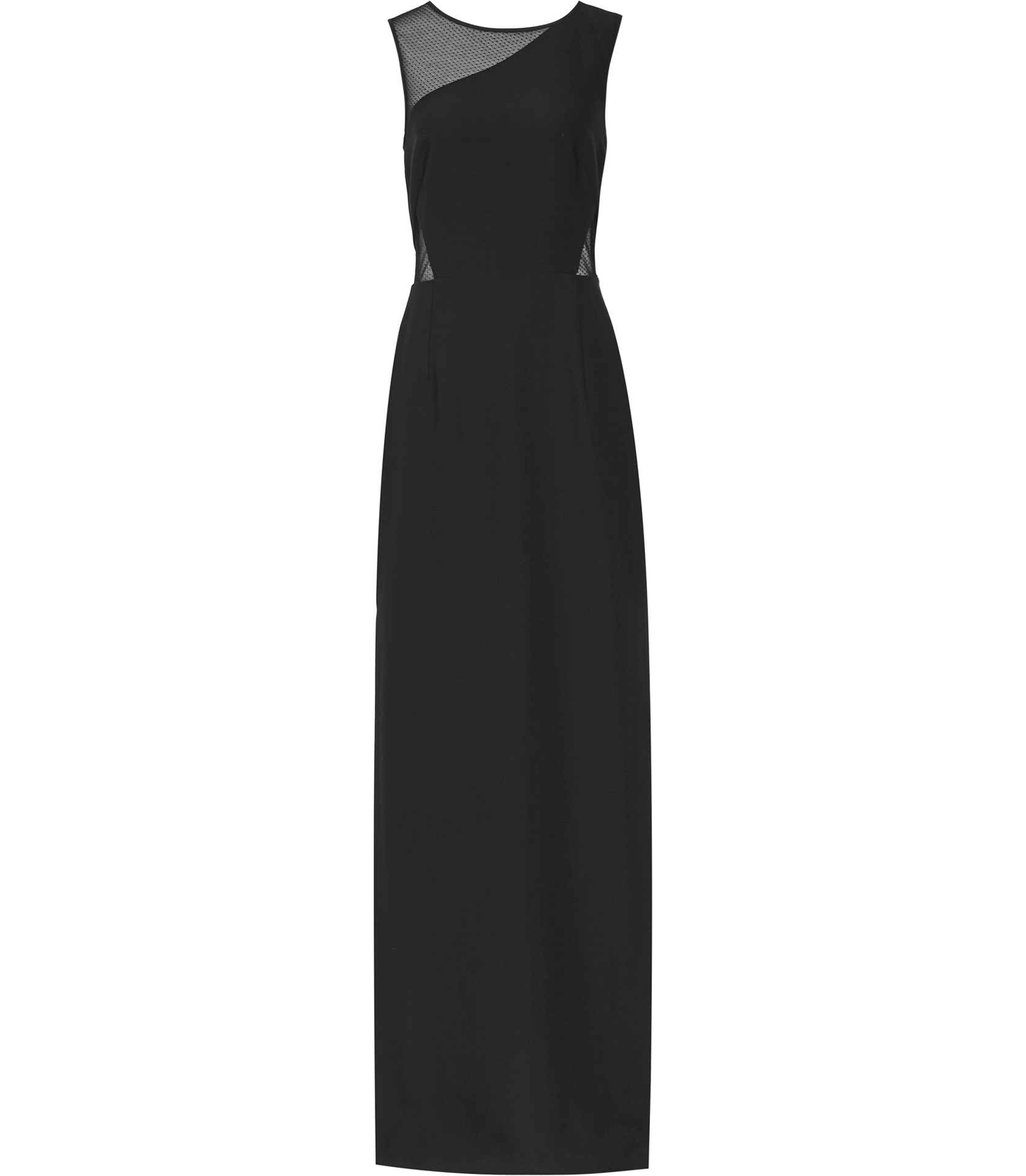 Reiss Clara Full-length Gown in Black - Lyst
