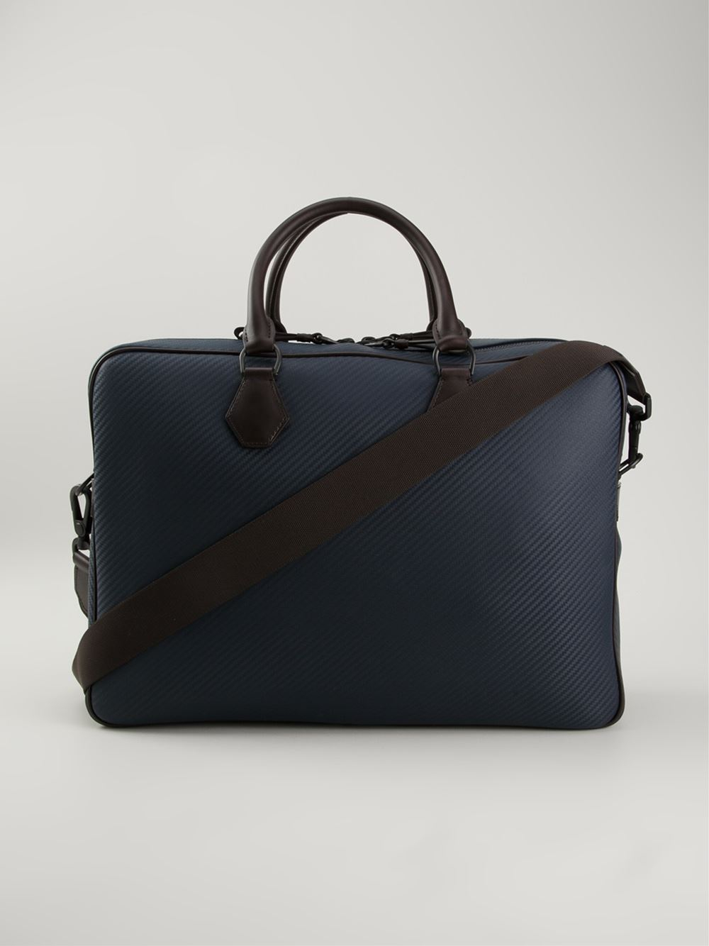 Dunhill 'Chassis' Briefcase in Blue for Men Lyst
