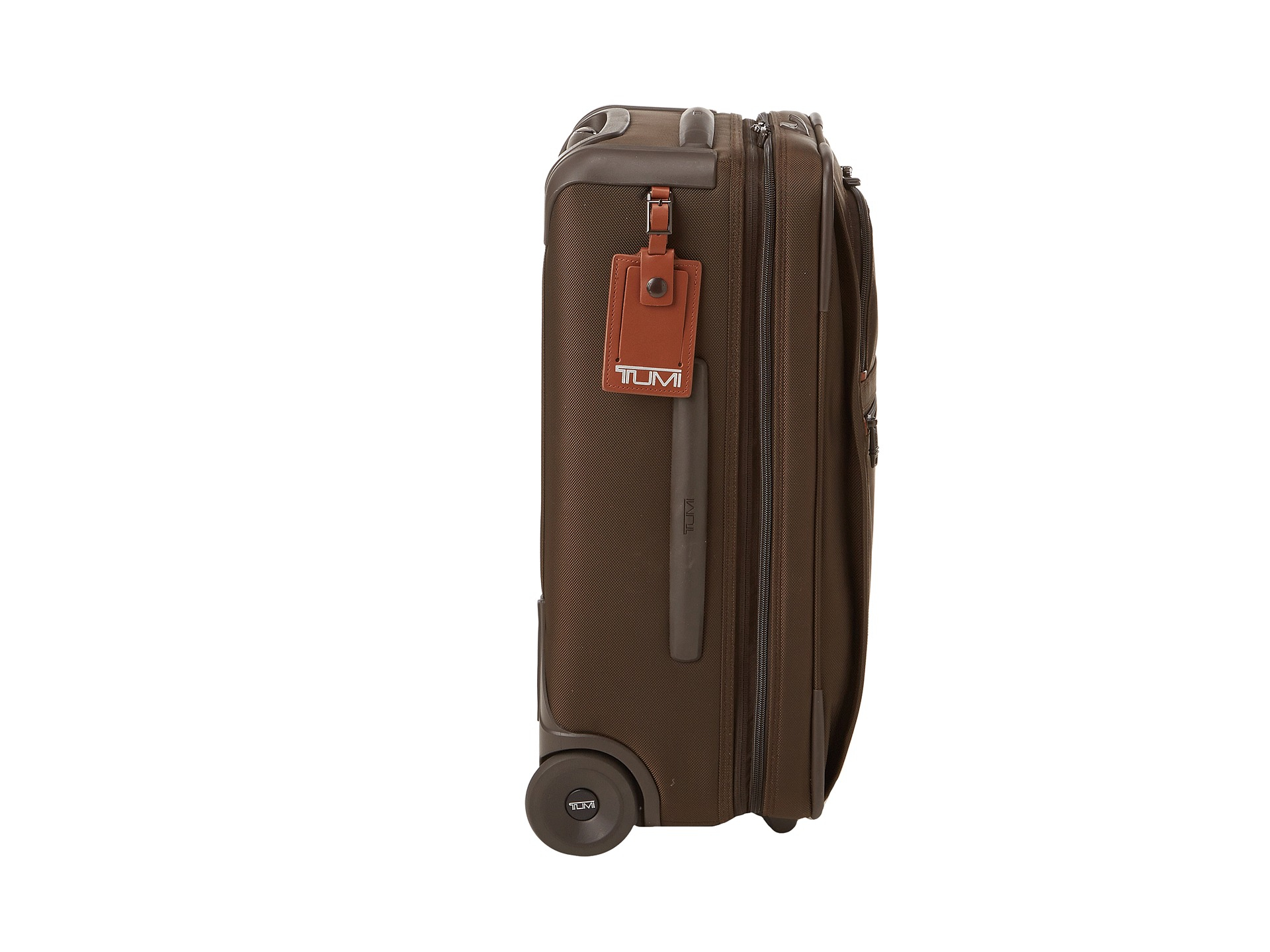 Brown tumi luggage hotsell