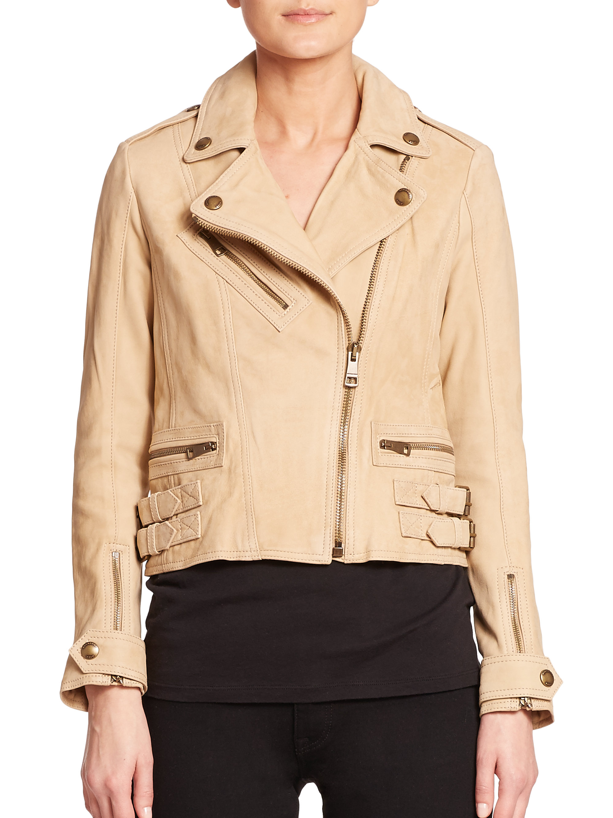burberry brit leather jacket womens