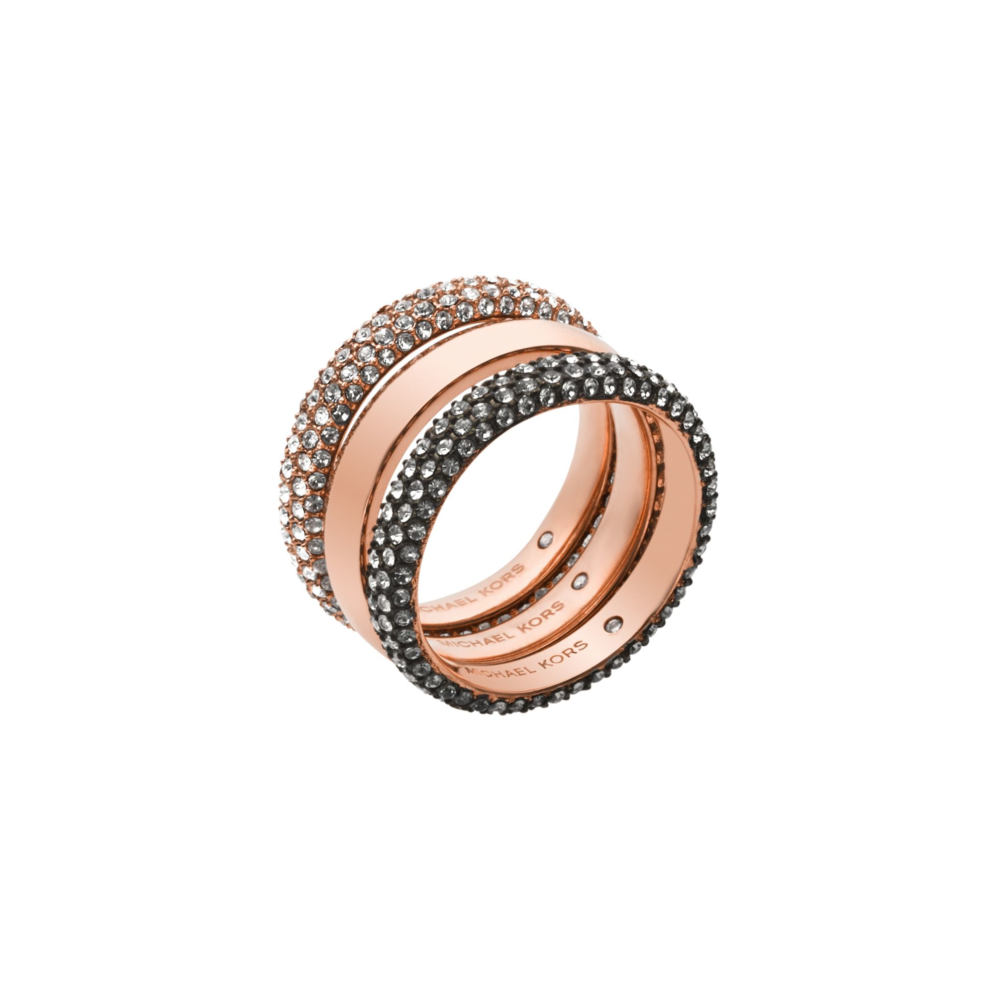 michael kors rose gold ring
