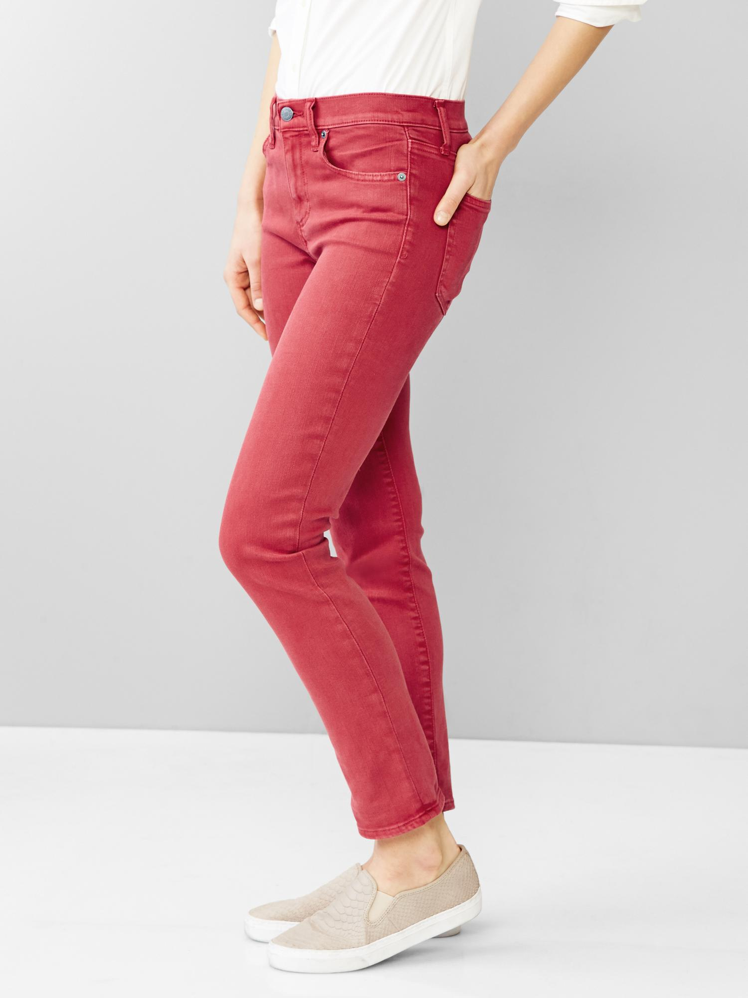 gap red pants