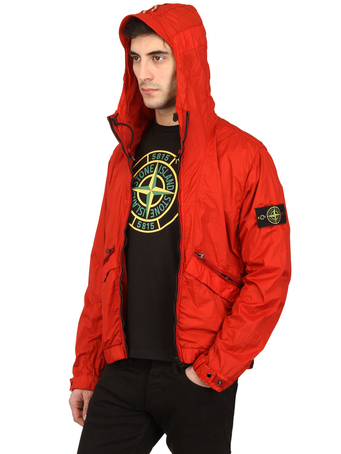 stone island jacket waterproof