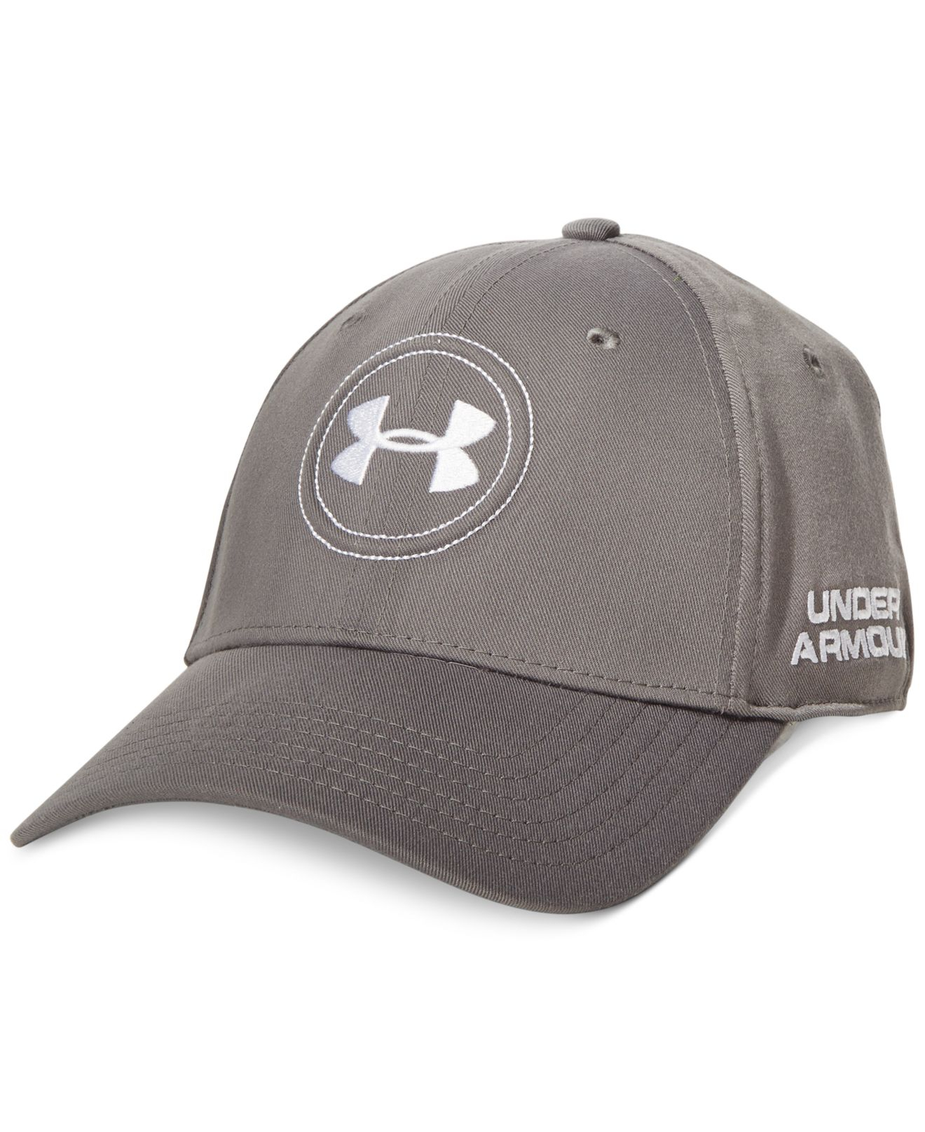Under armour Jordan Spieth Heatgear Golf Hat in Gray for Men (Graphite