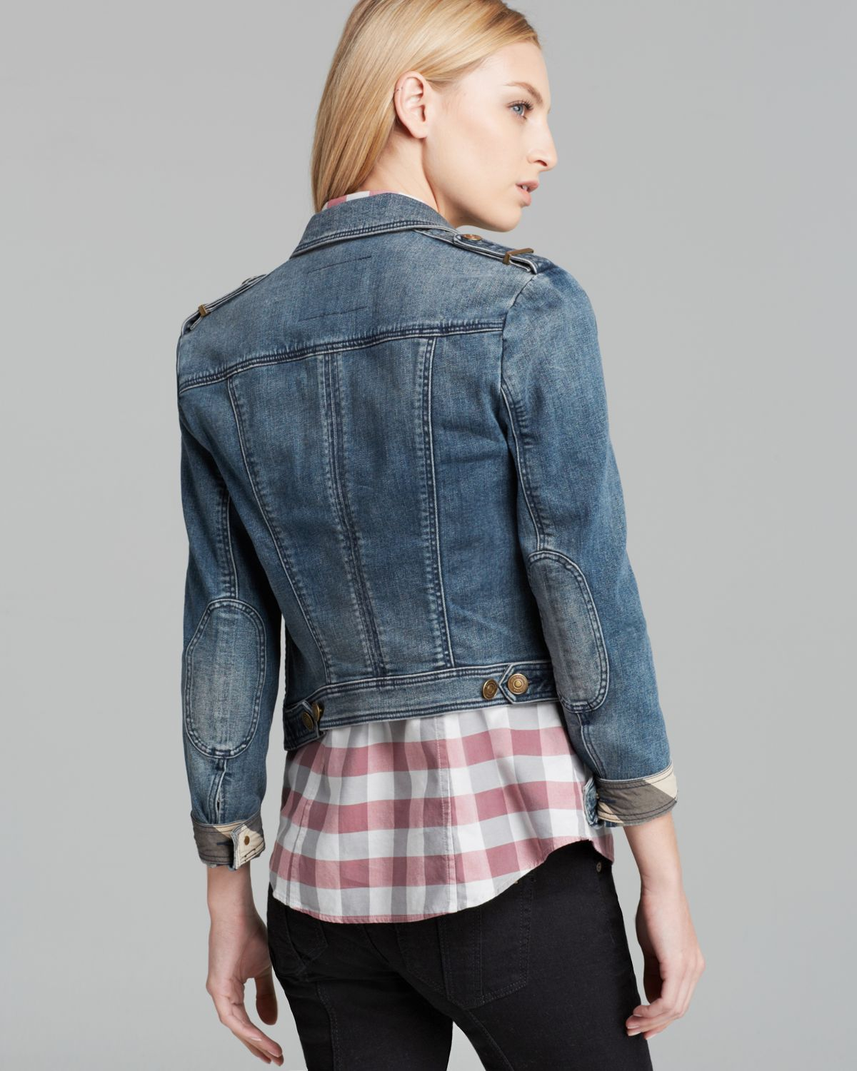 burberry brit jean jacket 