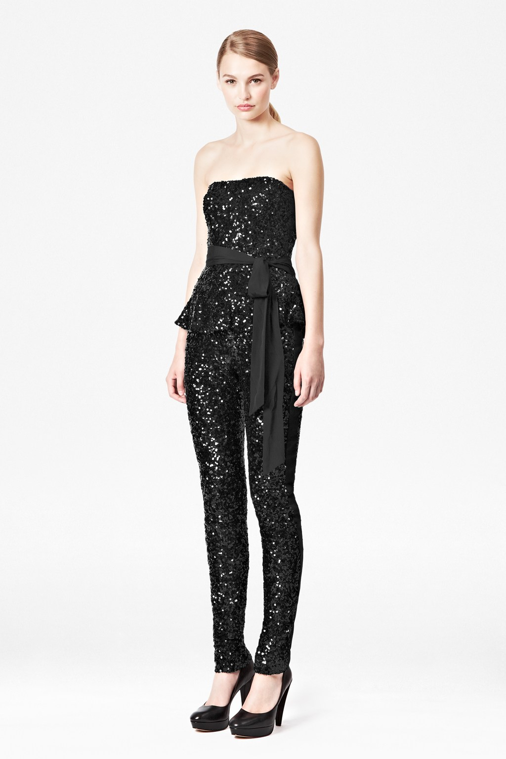 french connection sparkle jumpsuit