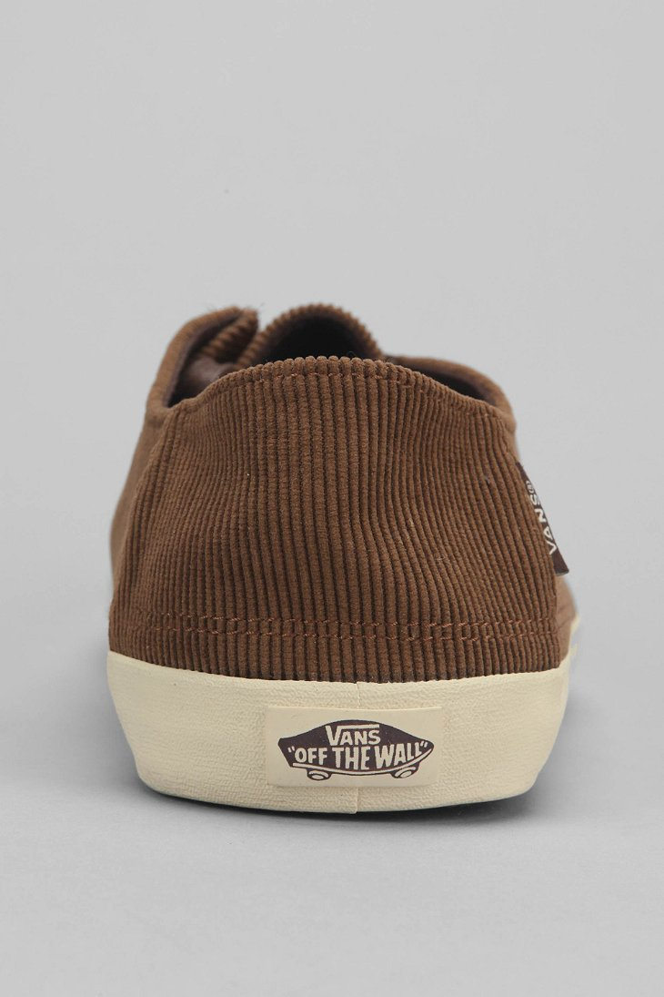 Vans Rata Vulc Mens Corduroy Sneaker in Beige (Brown) for Men | Lyst