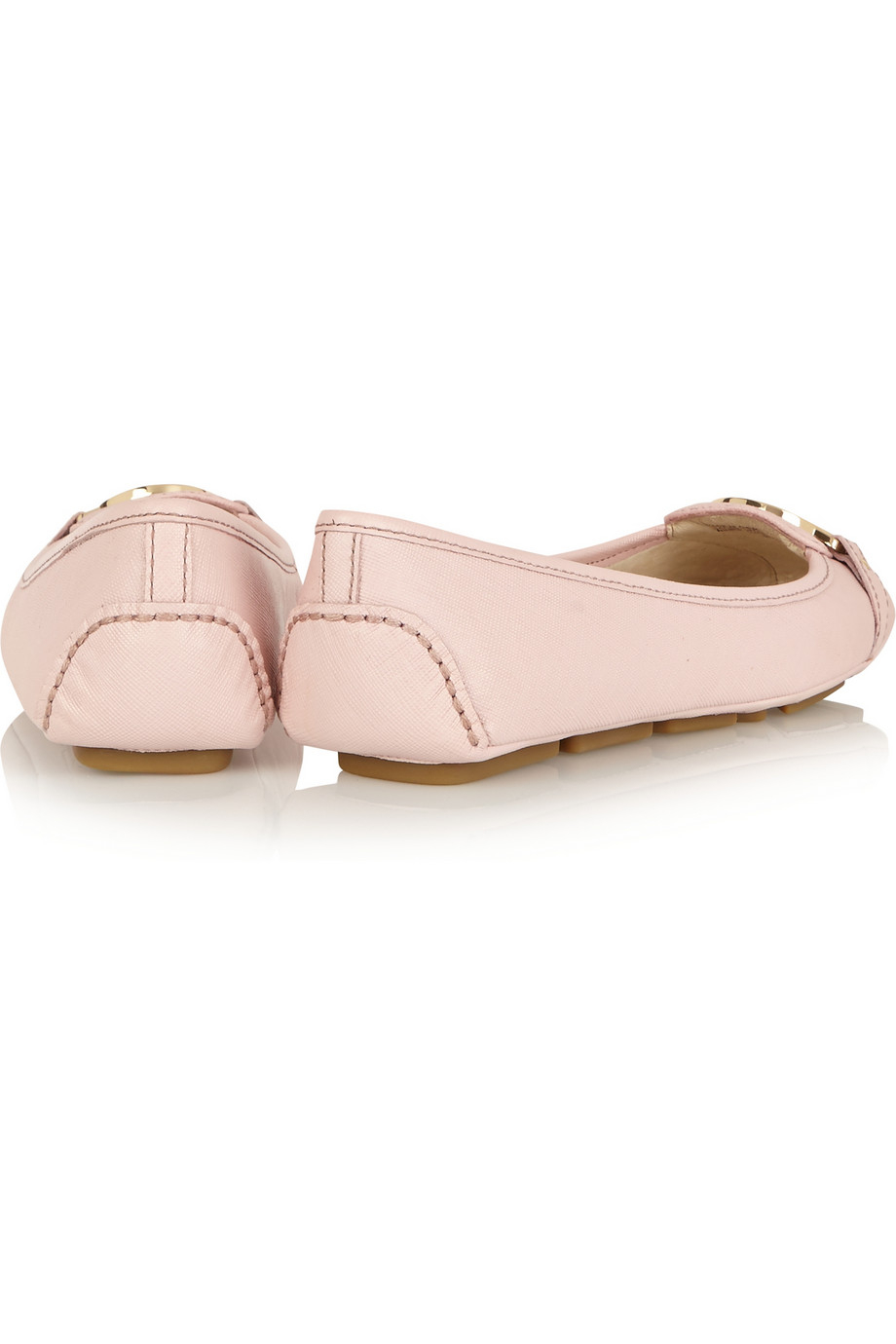 mk pink flats