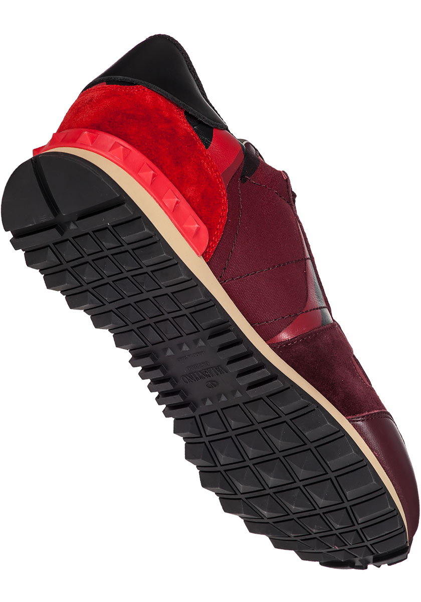 Valentino Rock Runner Sneaker Red Camo - Lyst