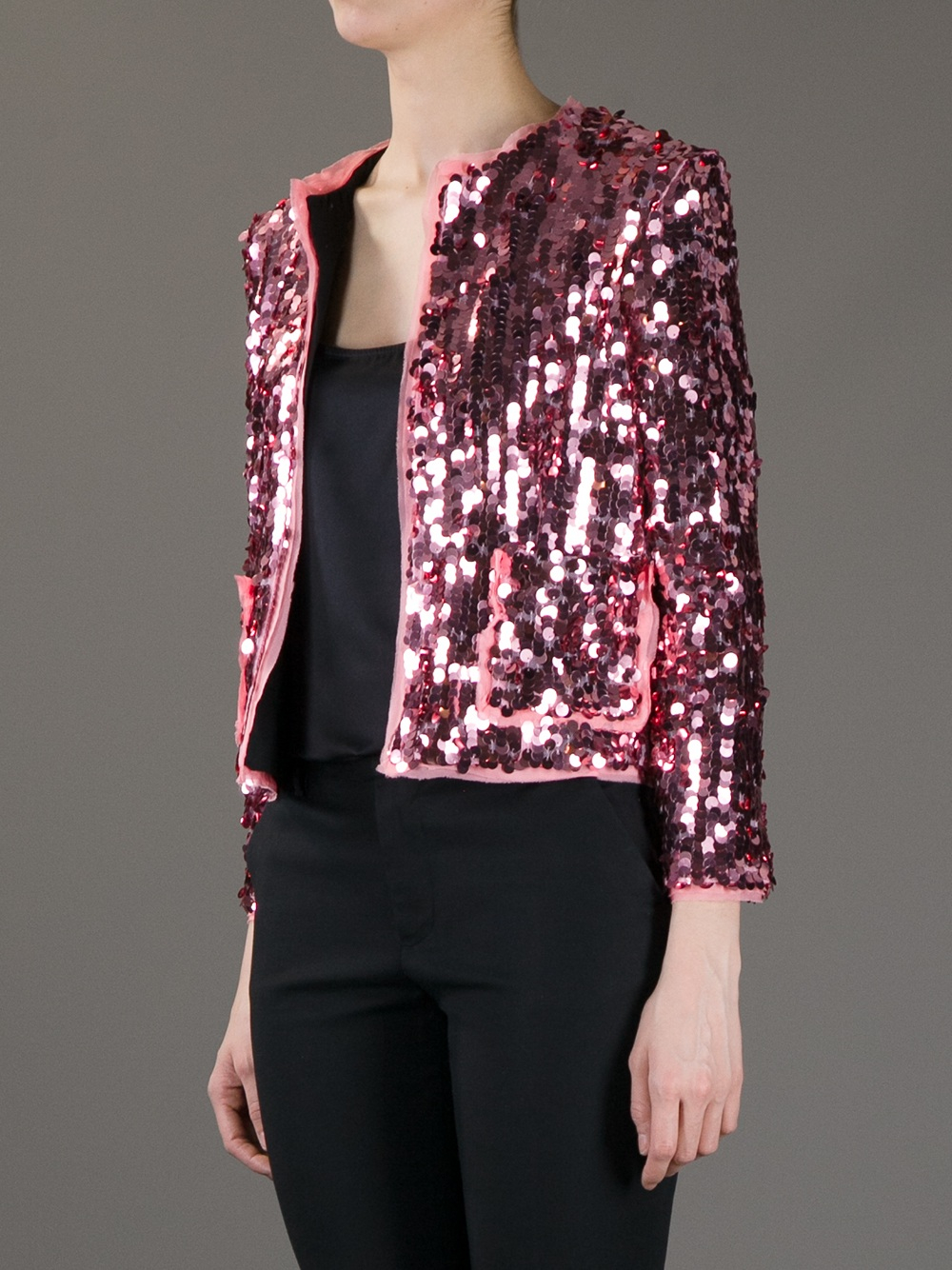 pink sequin jackets