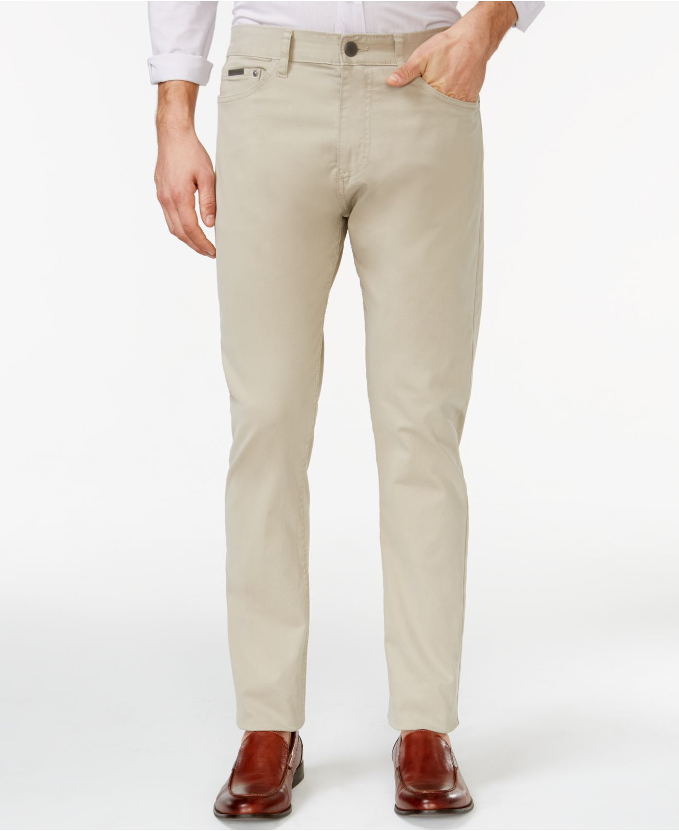 calvin klein khaki jeans