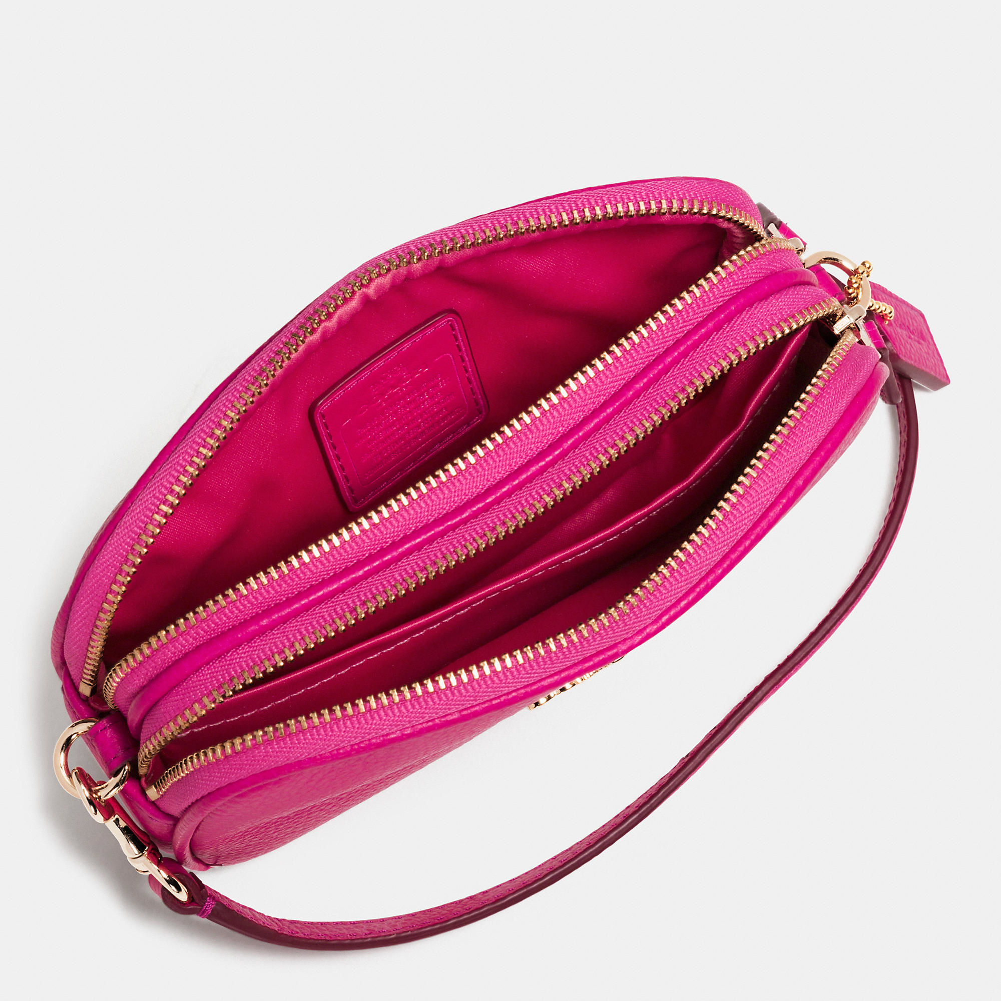 coach pebble leather crossbody