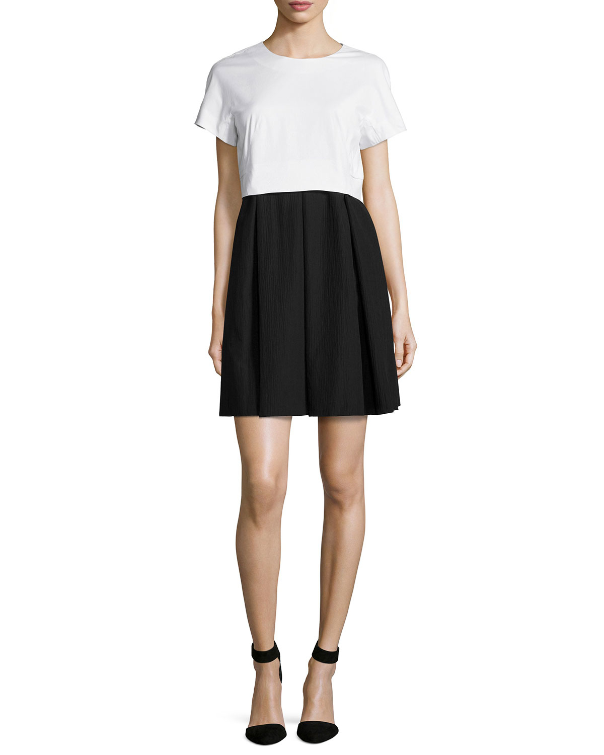 Proenza schouler S/s Dress Plt Skirt in Black Lyst