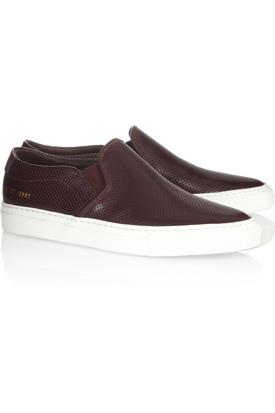 common projects perforated sneakers
