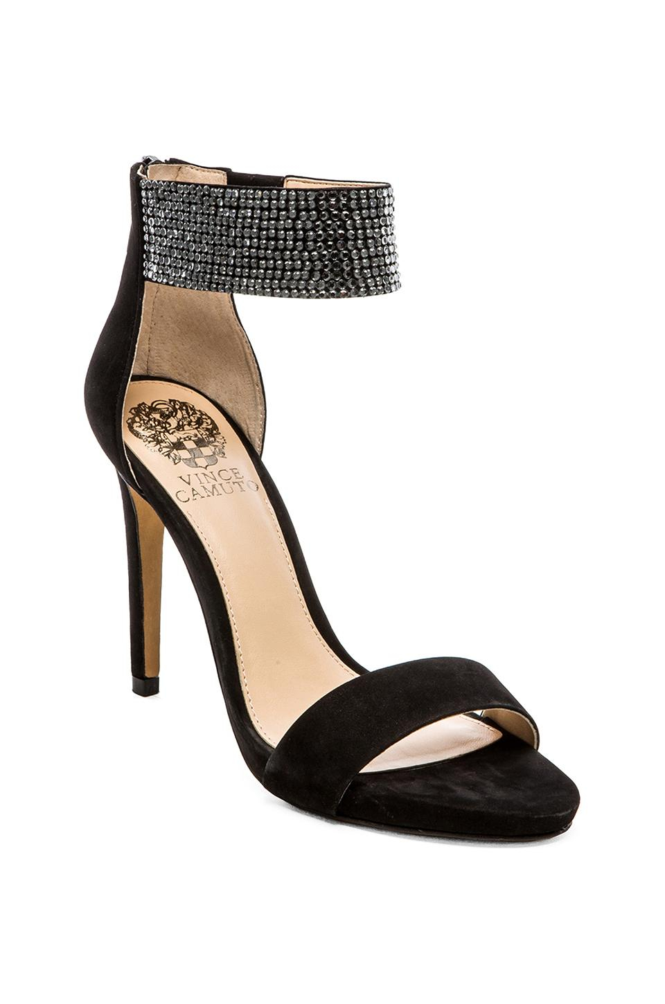 vince camuto black high heels