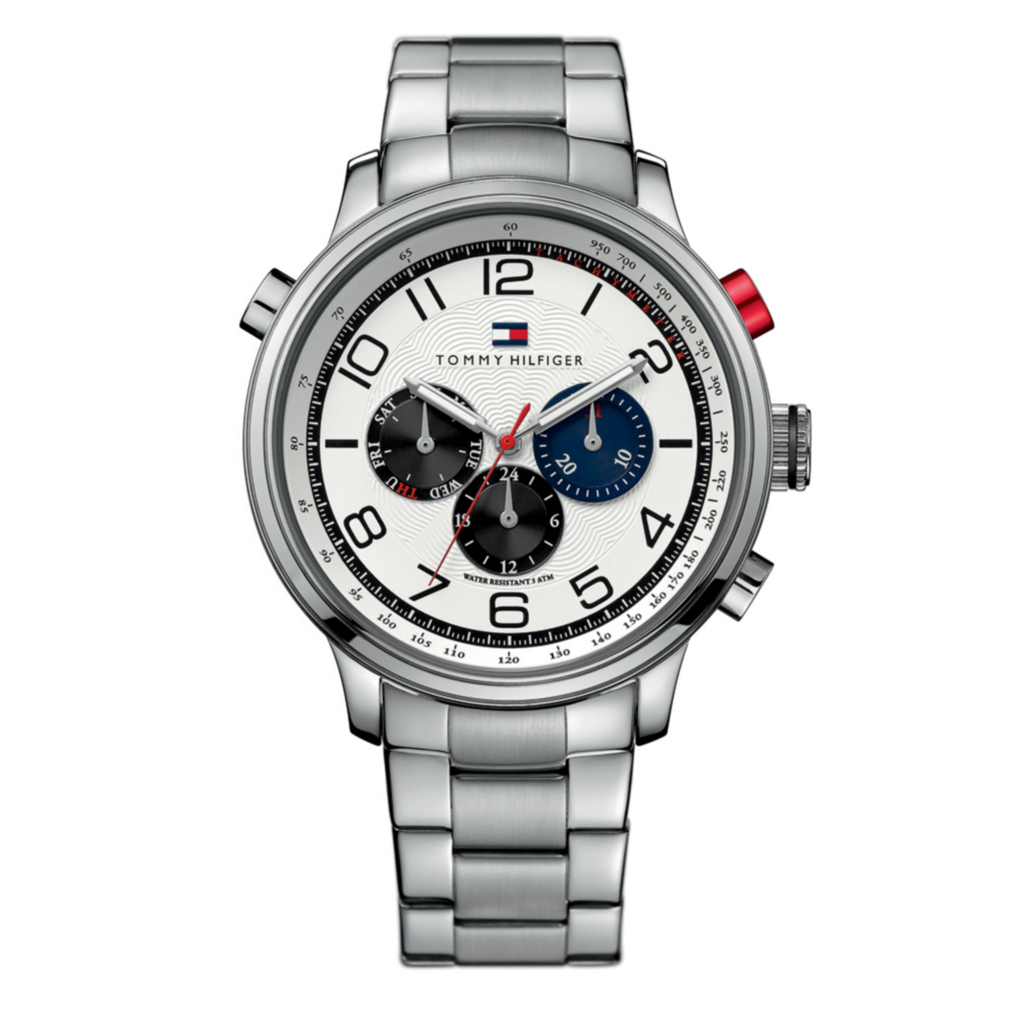tommy hilfiger men's stainless steel watch