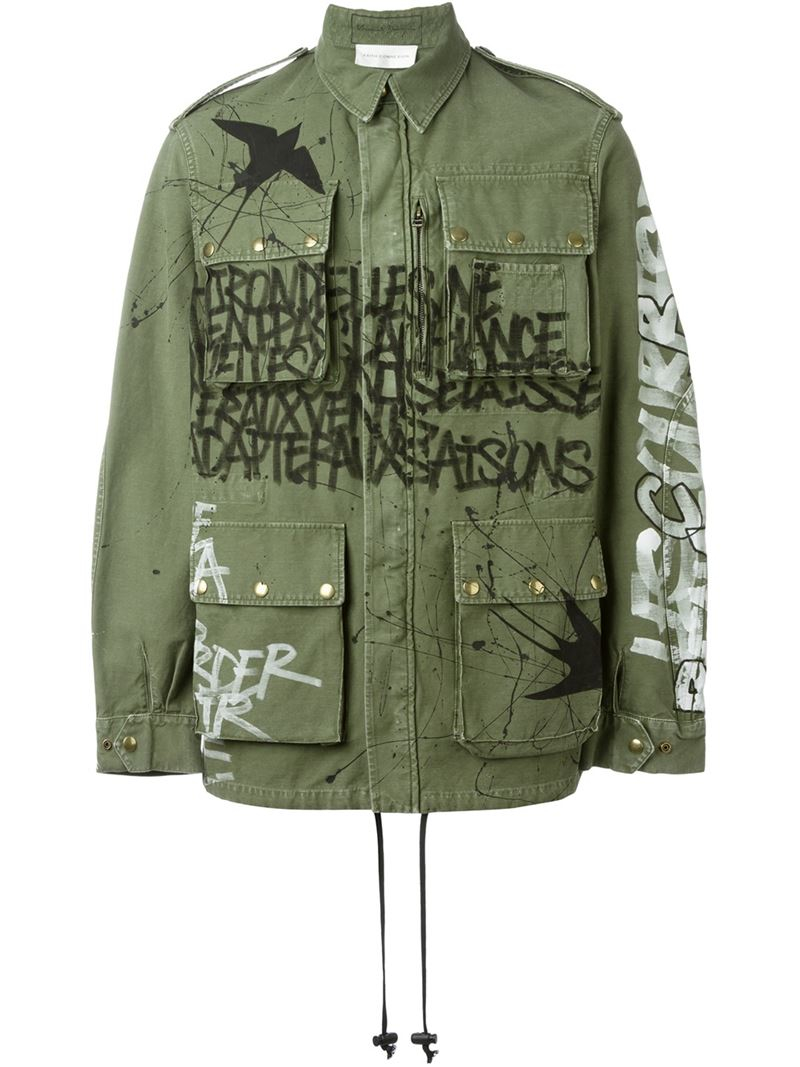 cargo print jacket