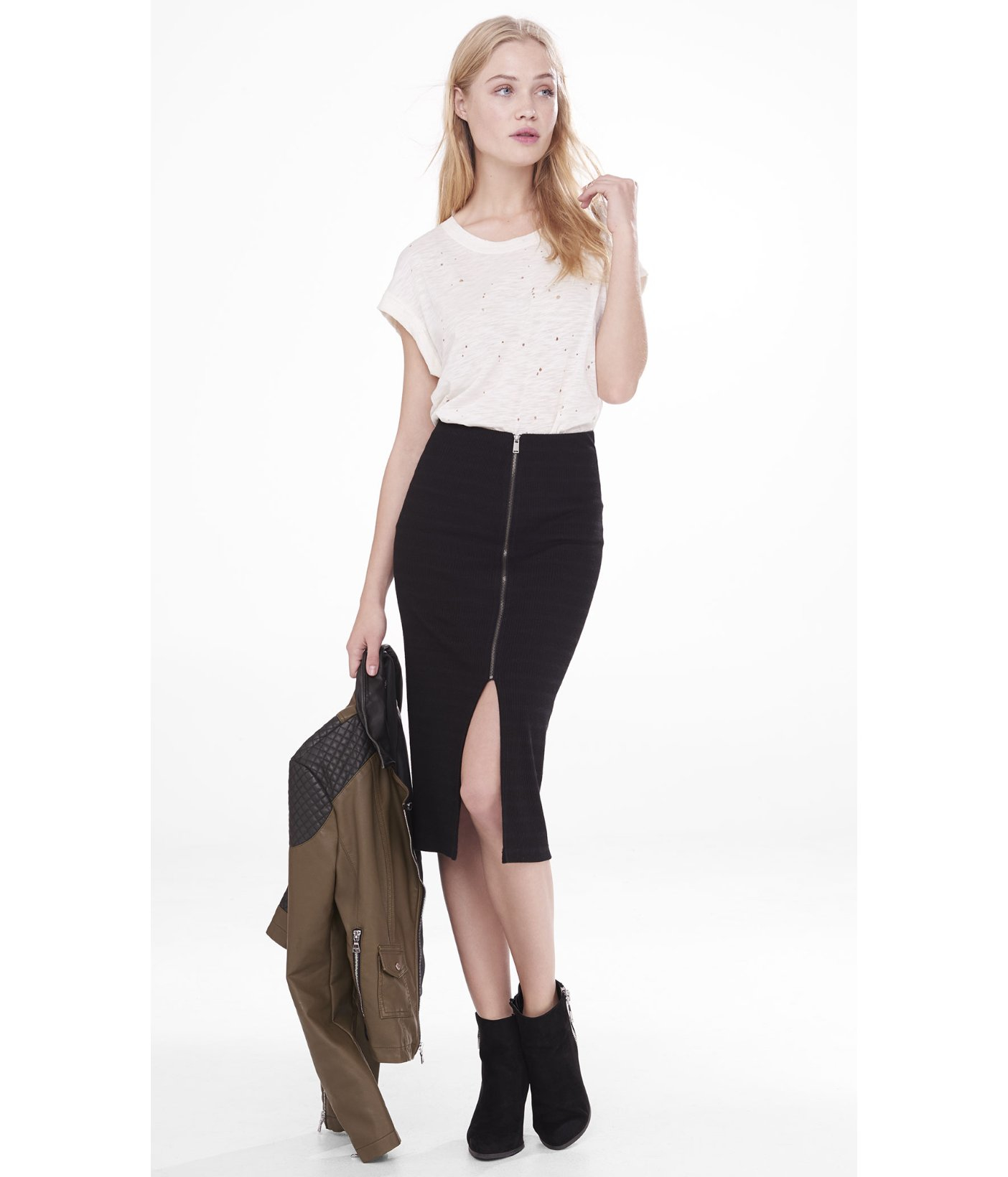 halloween black skirt