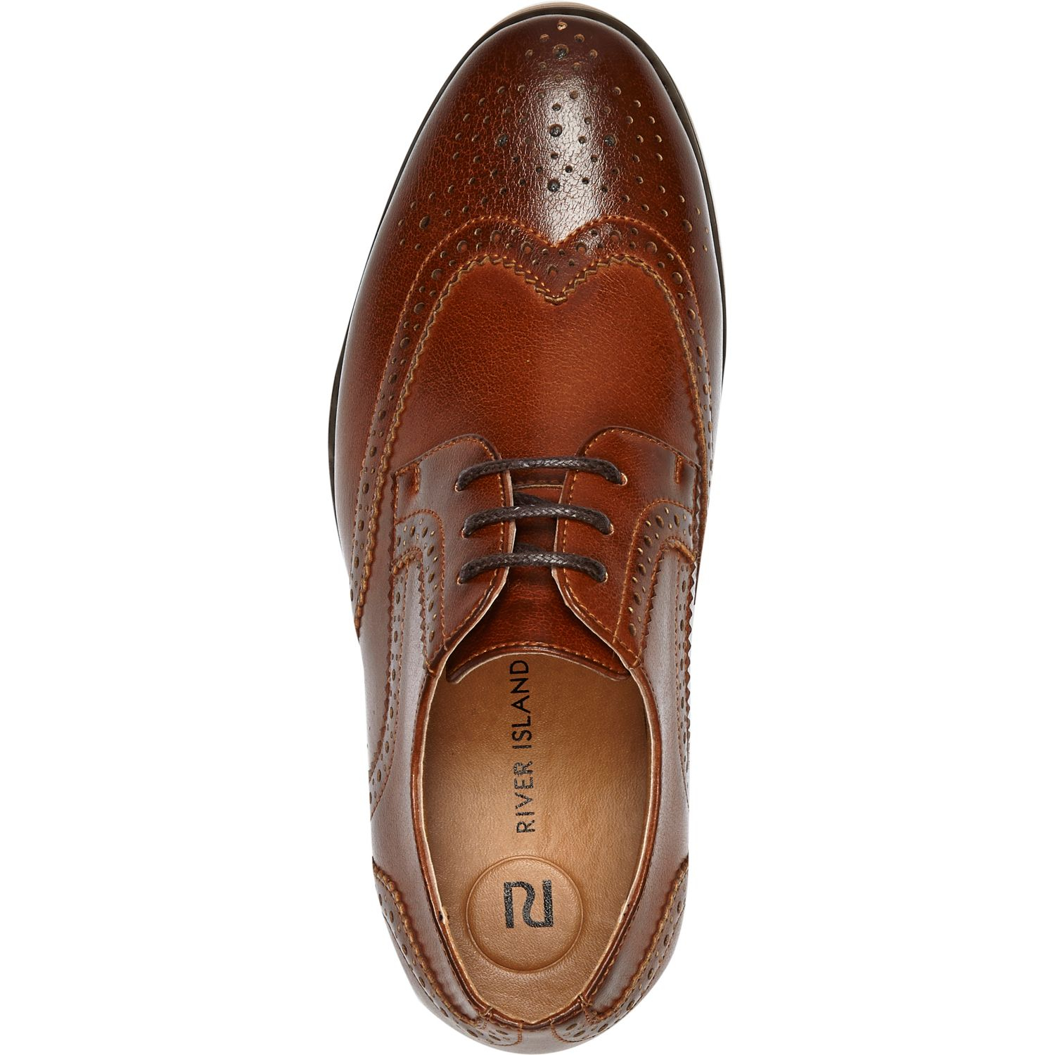 boys brown brogues