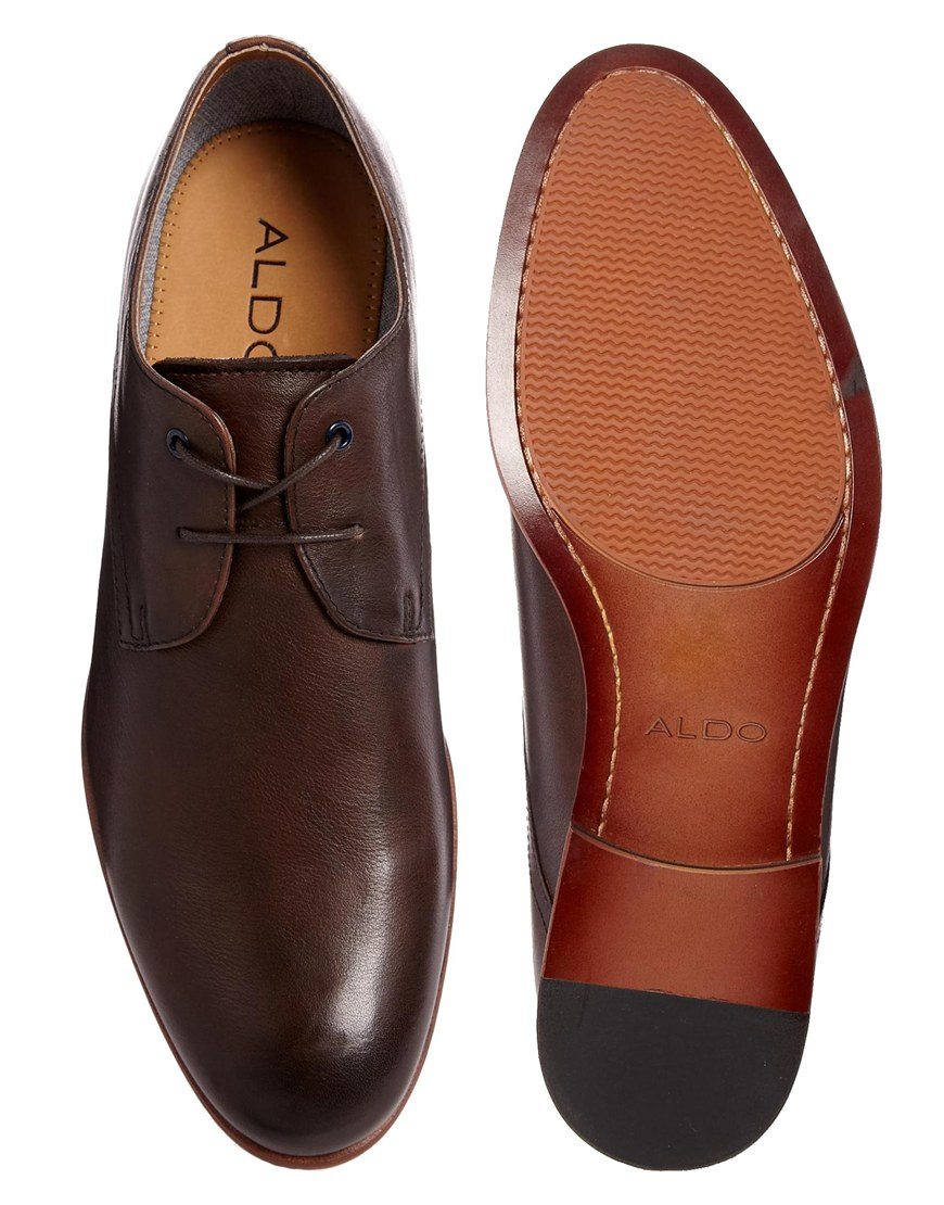 ALDO Andrews Leather Derby Shoes in 