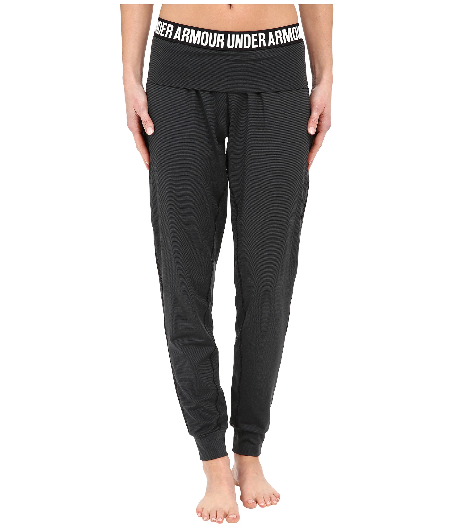 Under Armour Ua Downtown Knit Jogger Pants in Black | Lyst