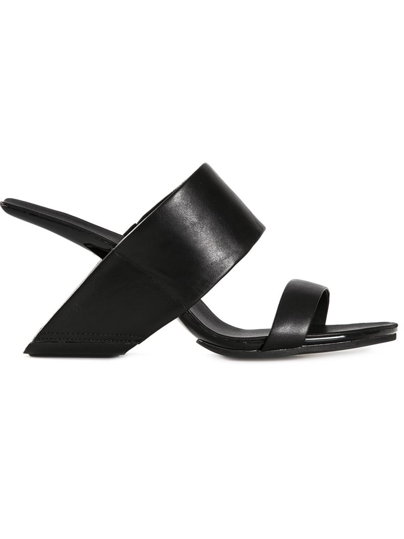 United Nude 'Loop Hi' Mules in Black | Lyst