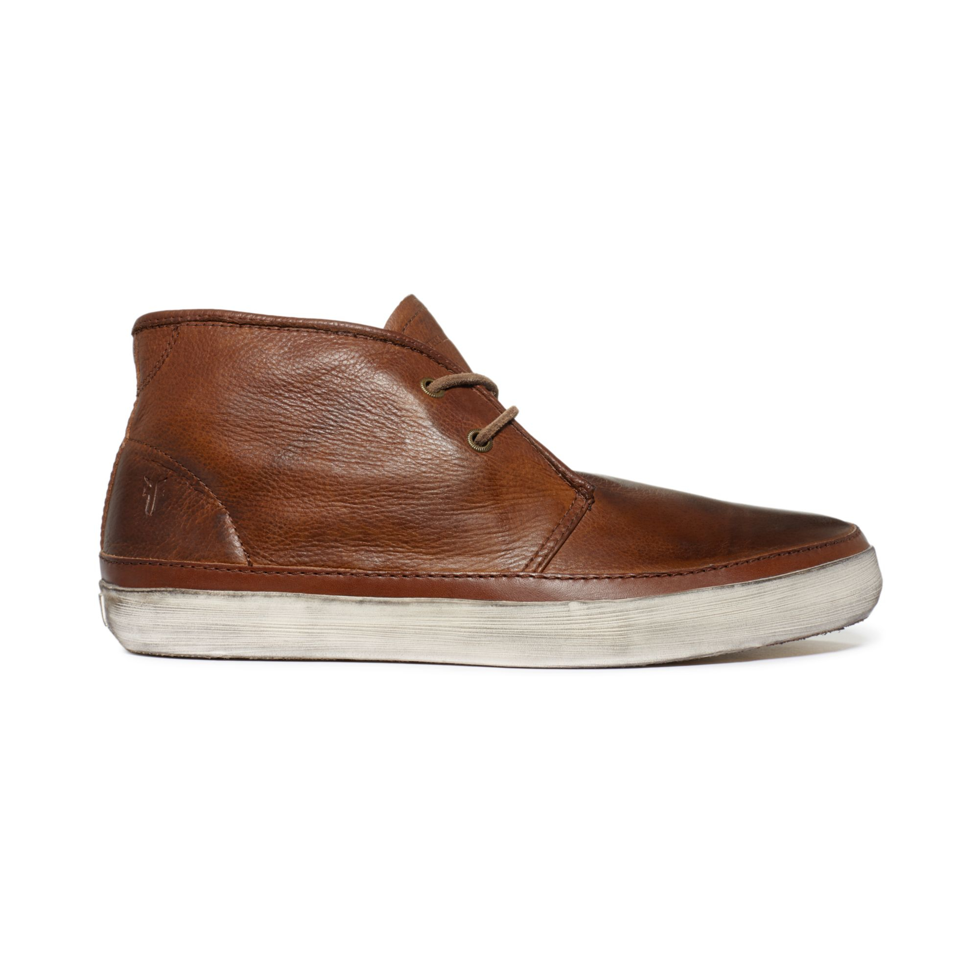 Frye Gavin Soft Vintage Leather Chukka Boots in Cognac (Brown) for Men ...