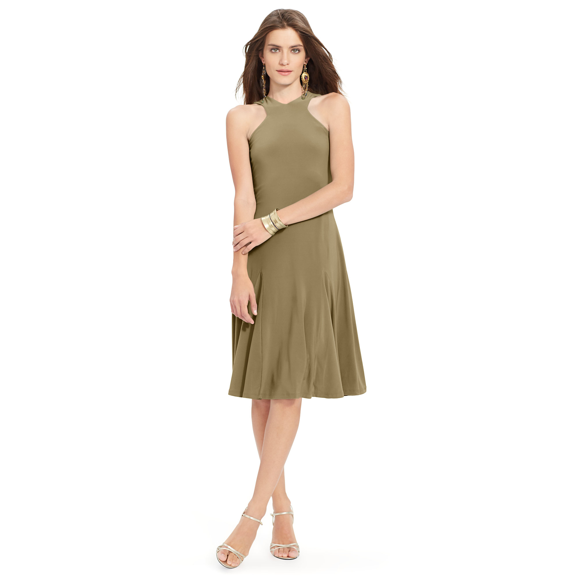 green ralph lauren dress