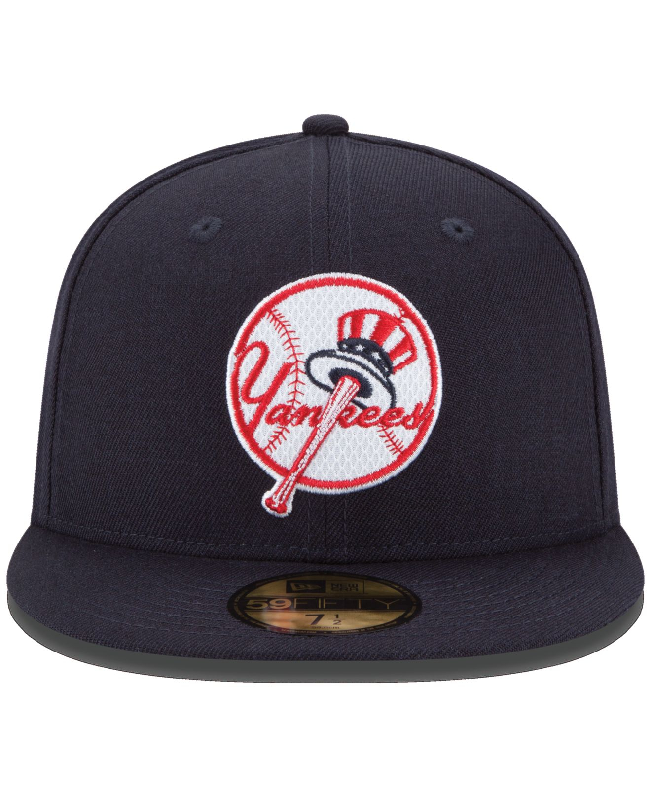 KTZ New York Yankees Logo Lush 59fifty Cap in Blue for Men KTZ New York Yankees Logo Lush 59fifty Cap in Blue for Men