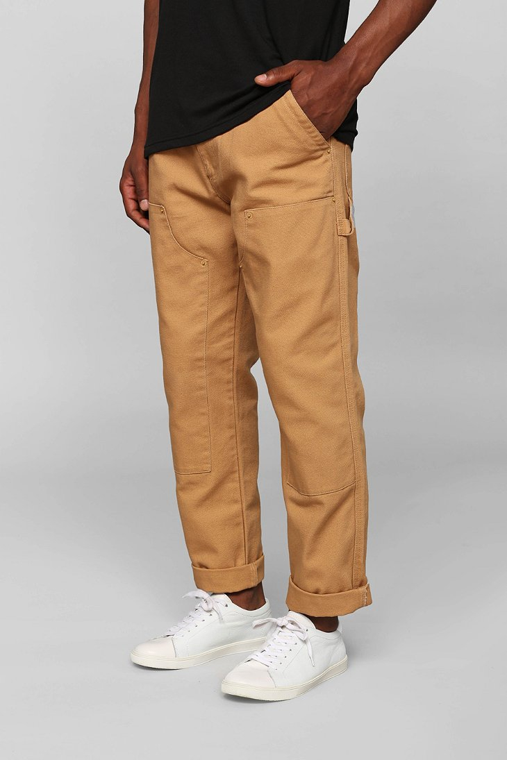 stussy washed carpenter pant