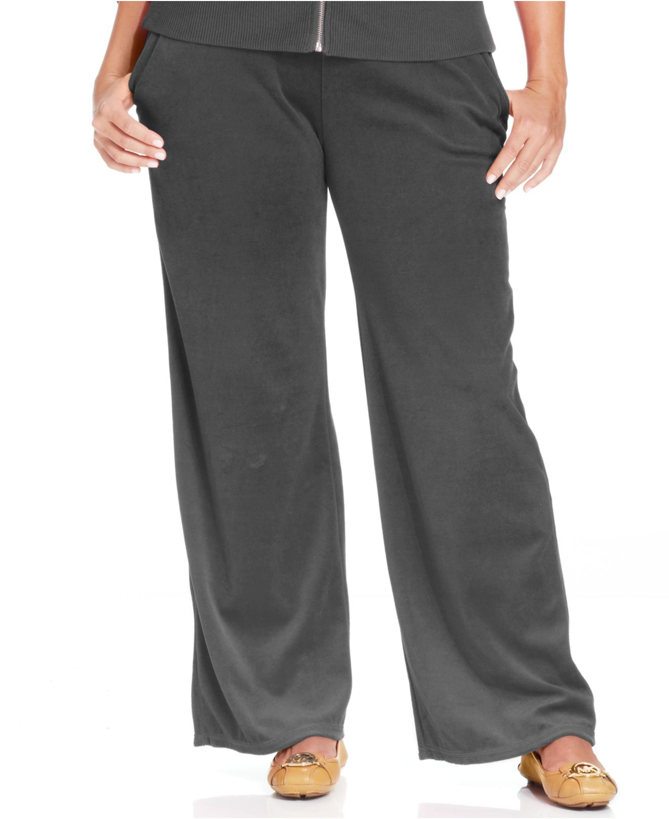 michael kors velvet pants