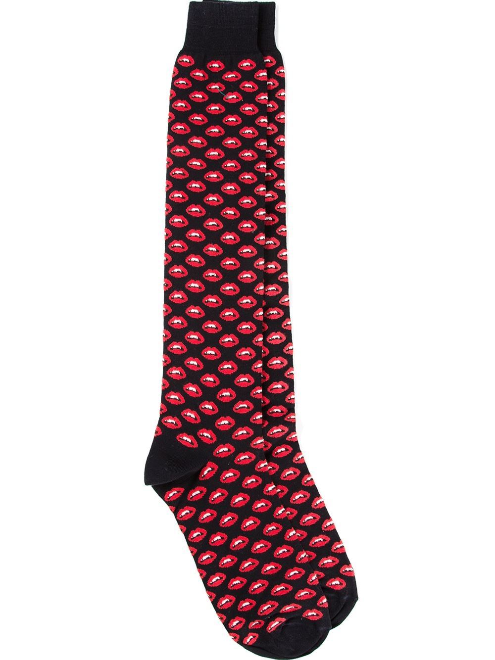 patterned socks lyst fefe patterned socks in black for patterned socks lyst fefe patterned socks in black for