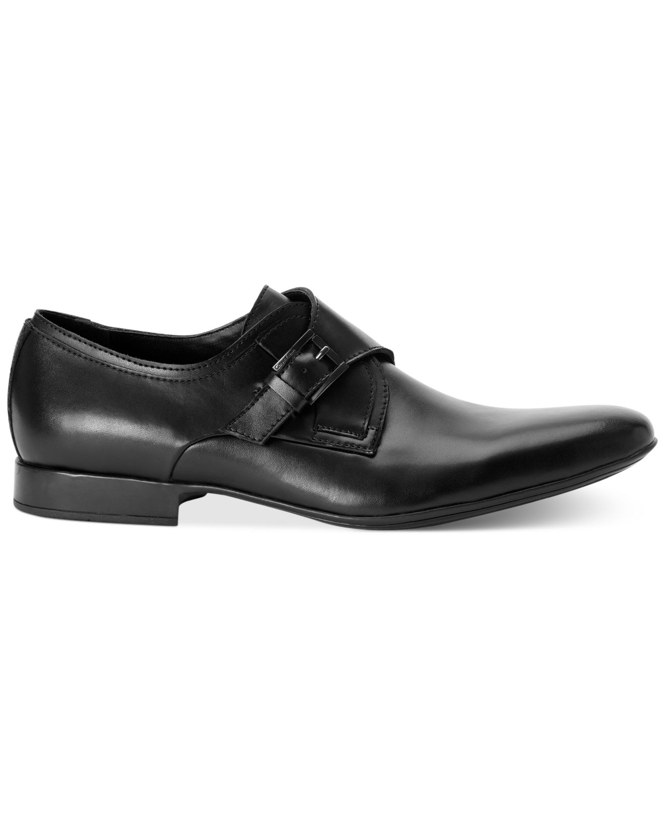 calvin klein monk strap shoes