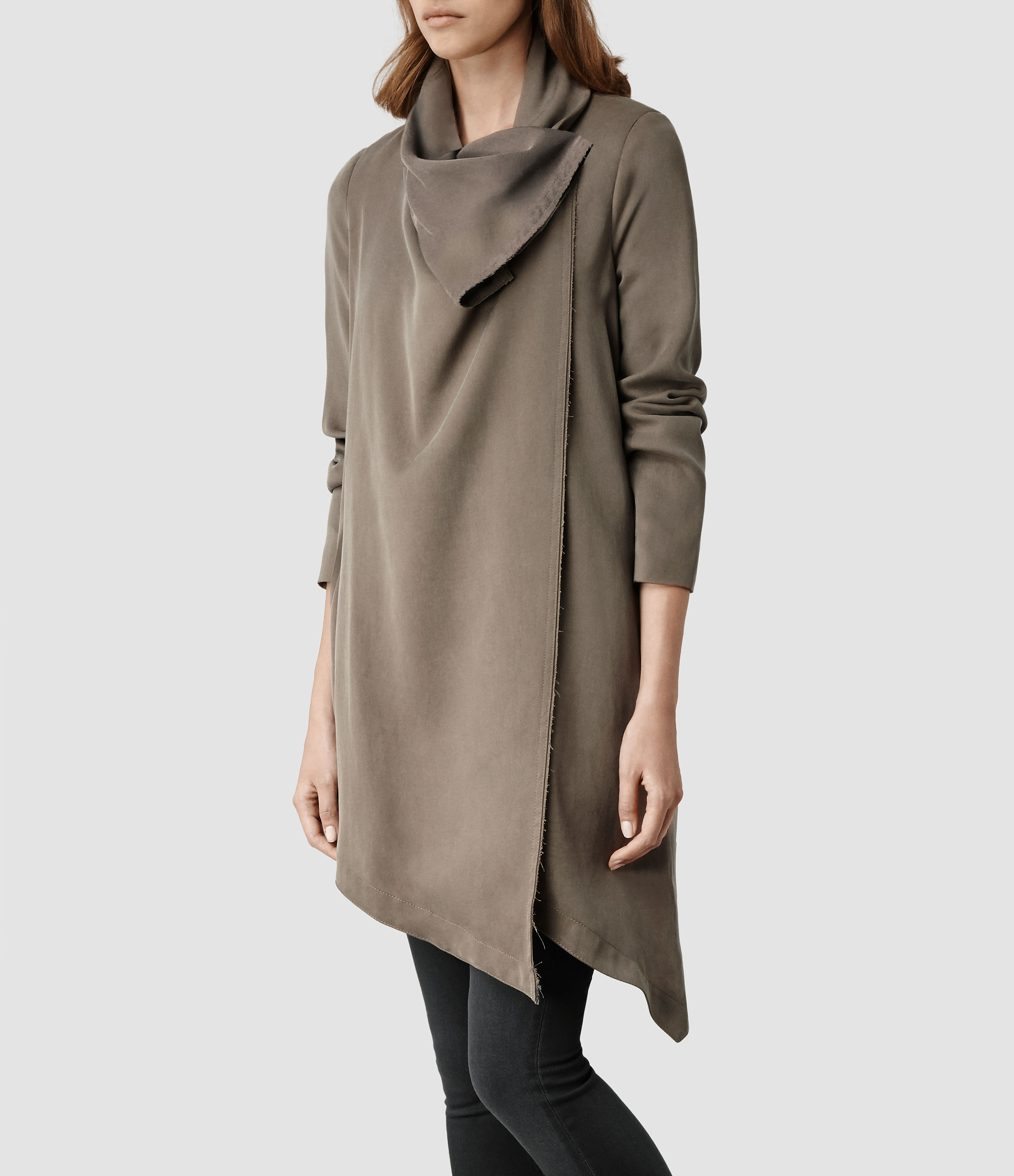 all saints wrap coat