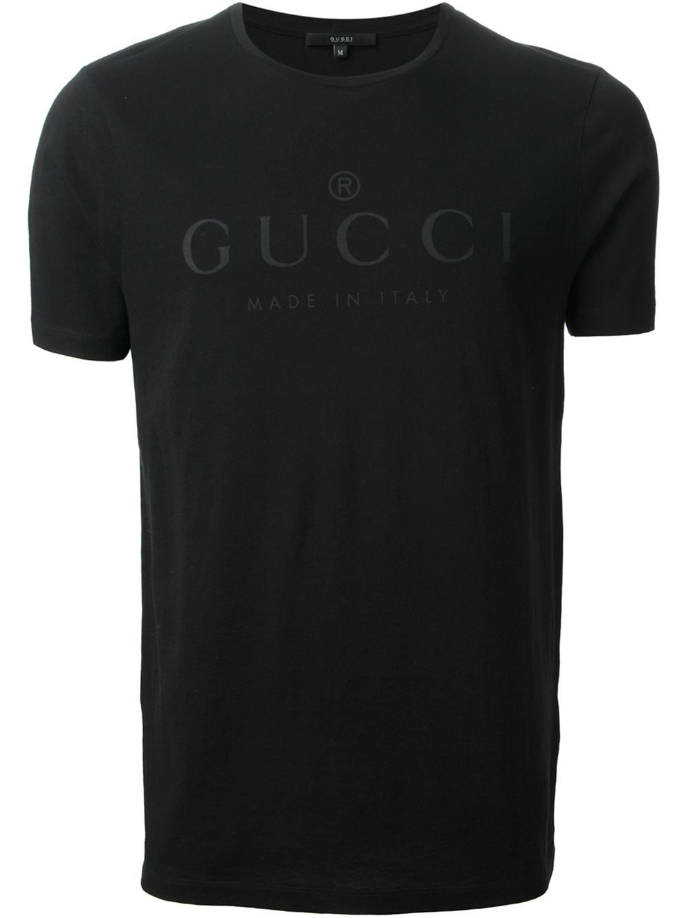 Gucci Logo Print in Black for Men - Lyst