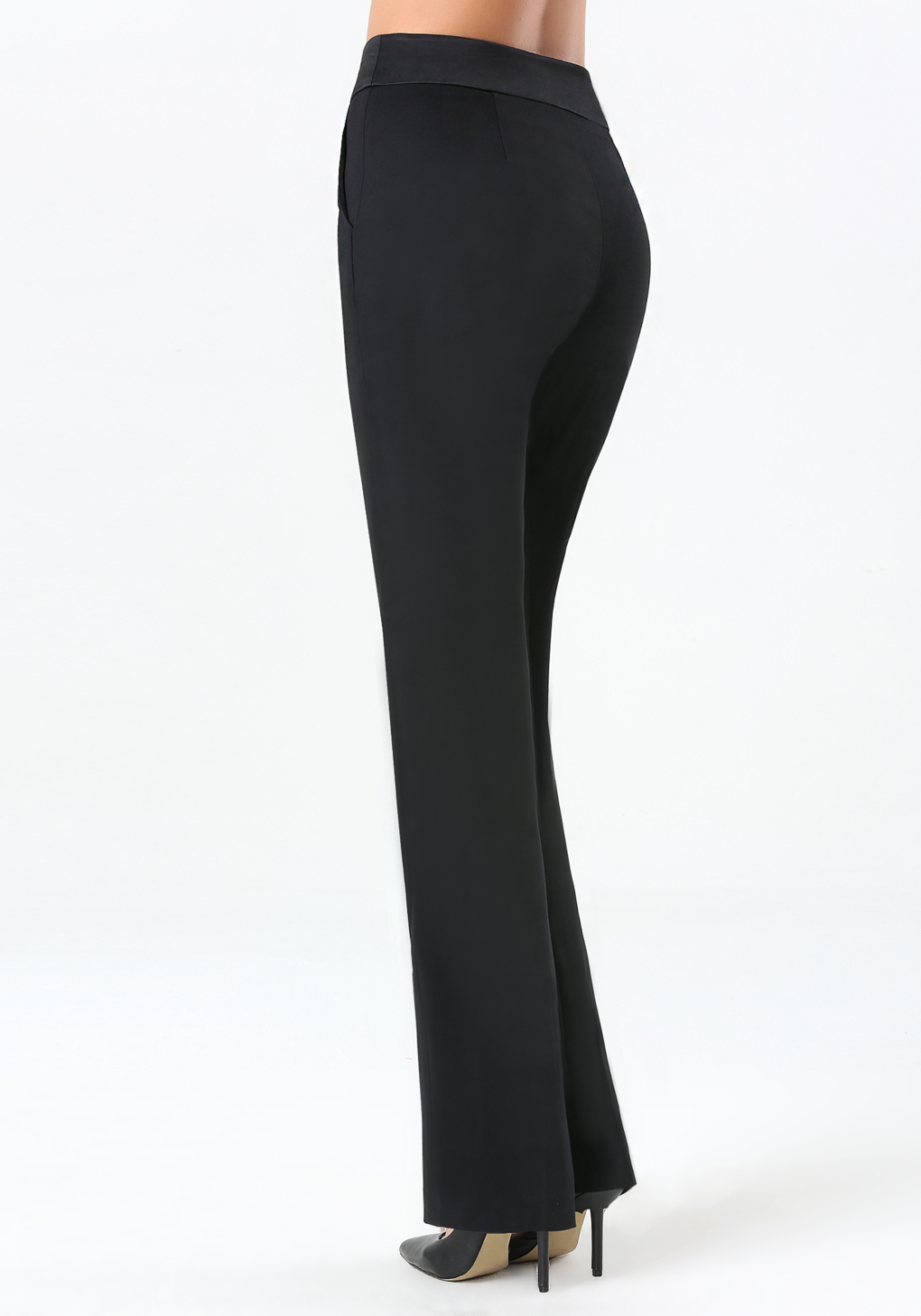 black pants bootcut