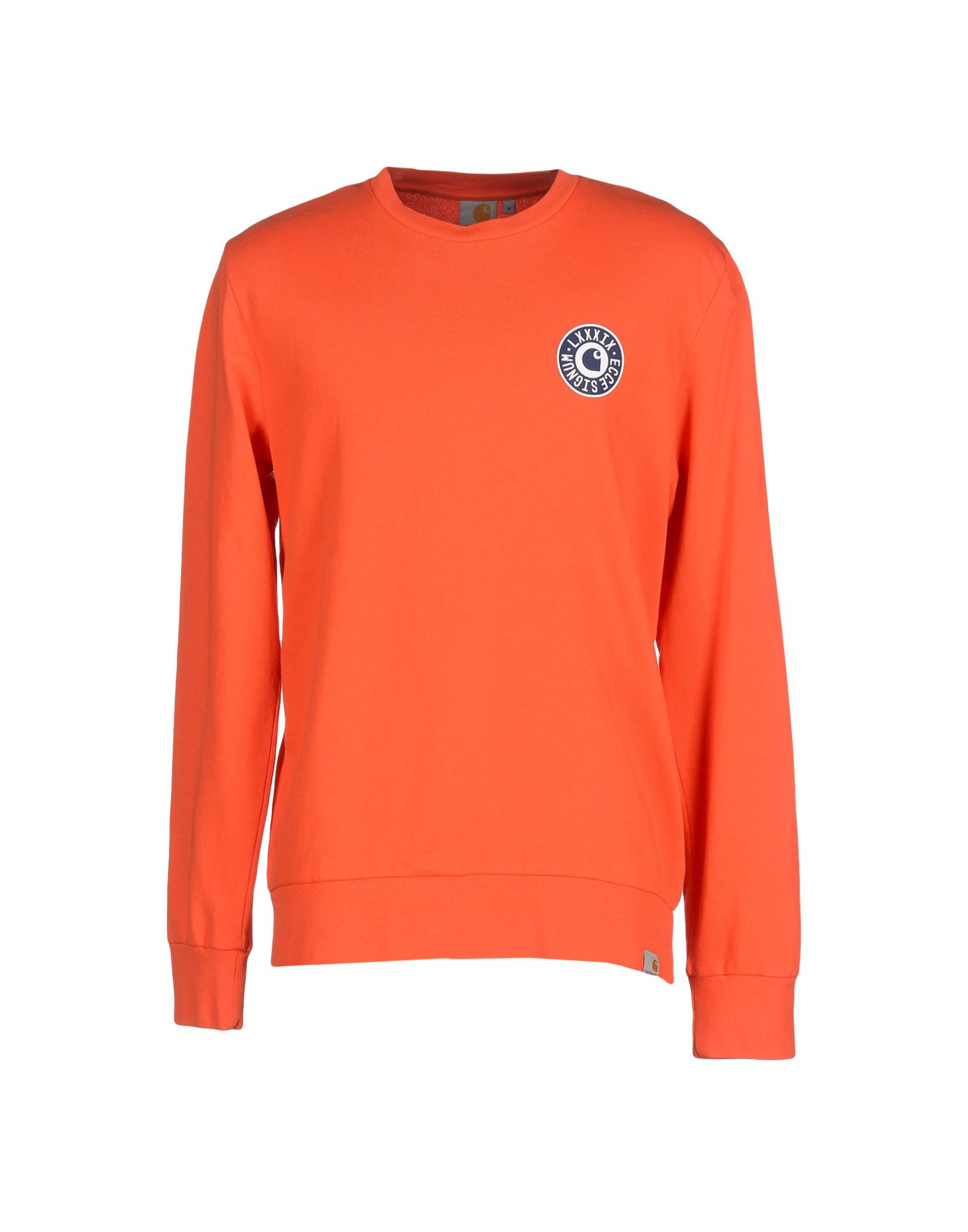 Carhartt Sweatshirt in Orange for Men | Lyst