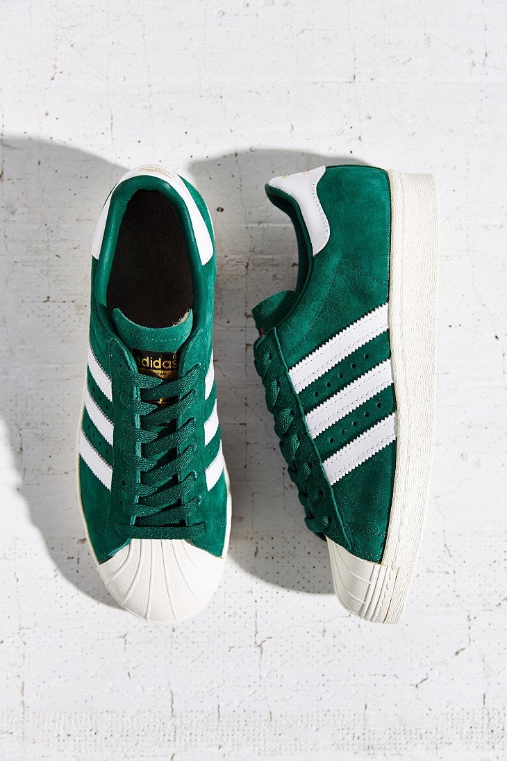 adidas Originals Superstar 80s Deluxe Sneaker in Green | Lyst