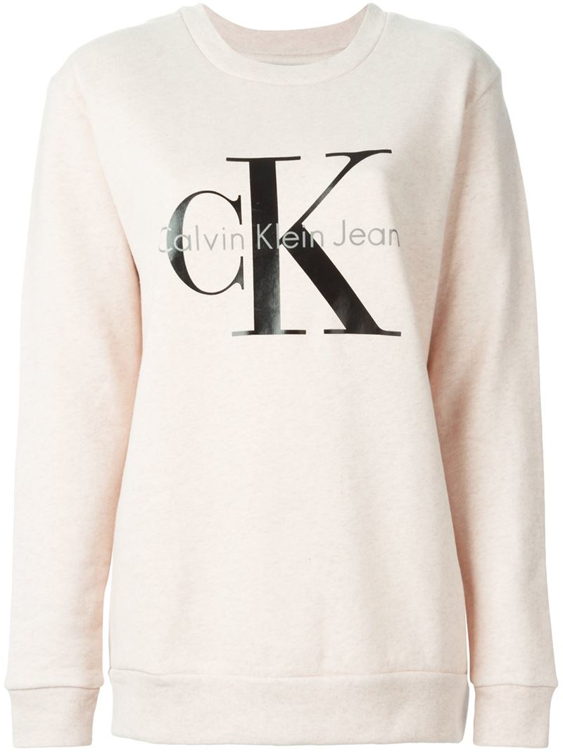 Pullover Beige Calvin Klein Wollpullover Damen Klein Jeans Calvin Klein  Pullover Damen Beige Calvin Klein - Main Image
